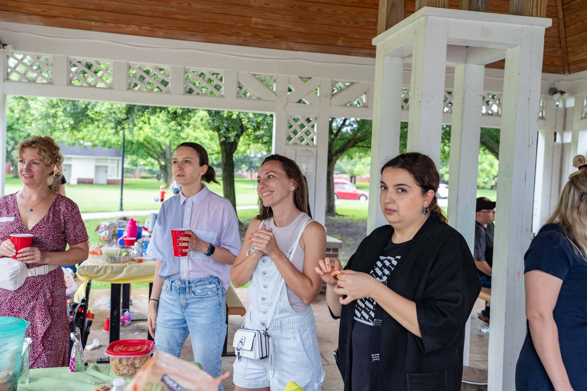 Easter picnic. Photographer Irina Kozhemyakina. Houston