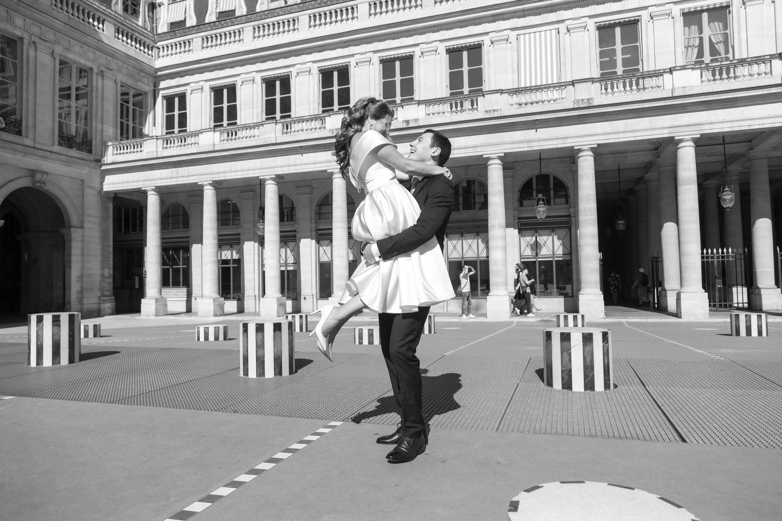 Musée du Louvre / Dmitry & Flavia. Wedding, event and family photographer in Paris, Emilian Olaru