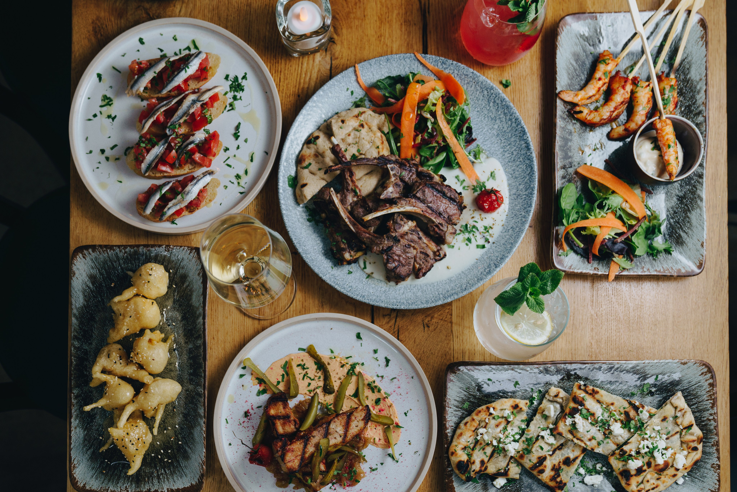 Salparo Greek Restaurant. Newcastle Upon Tyne Photographer Yana Balatskaya