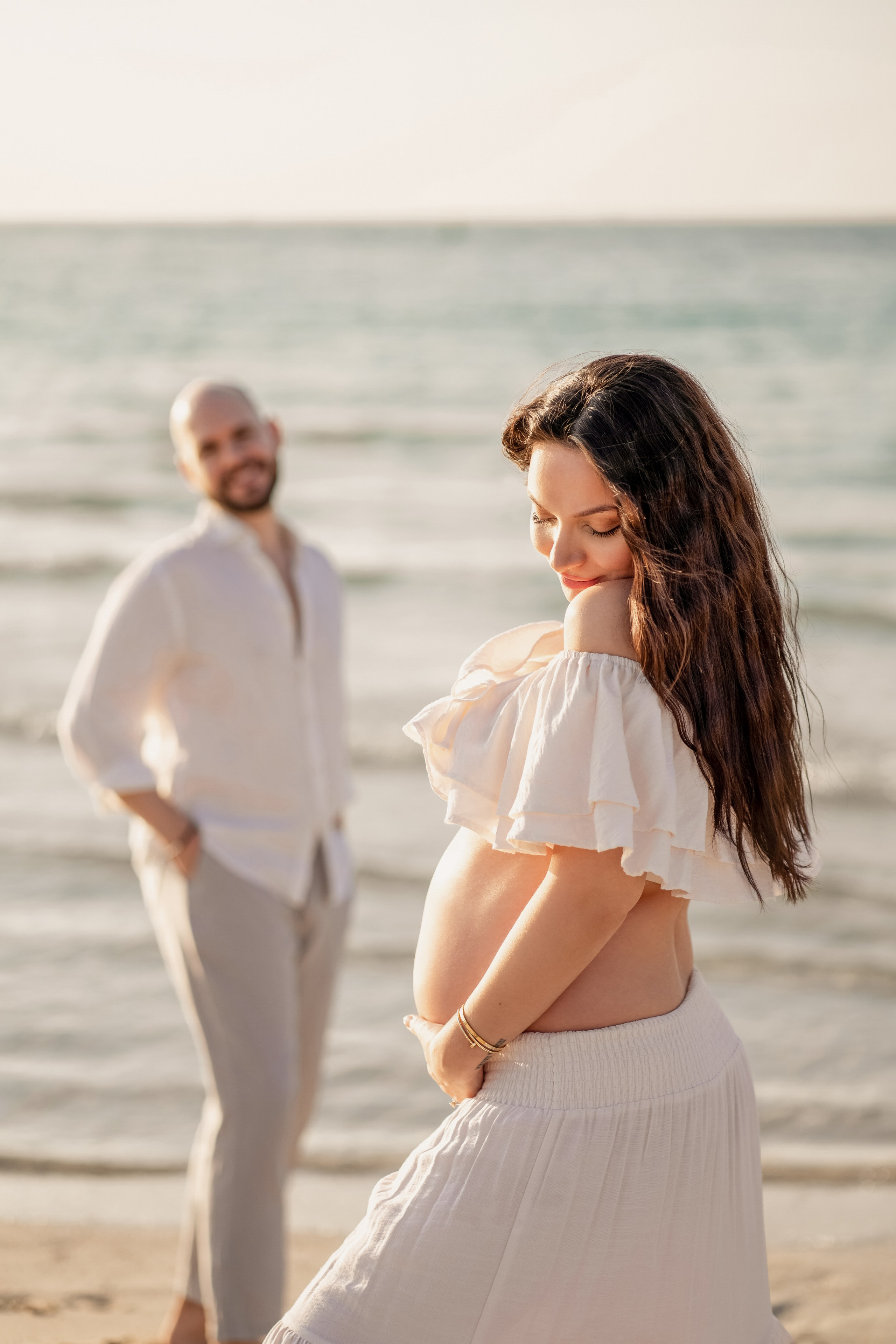 Sunset by the Burj Al Arab. Angela Iakovleva — Family Photographer in Dubai