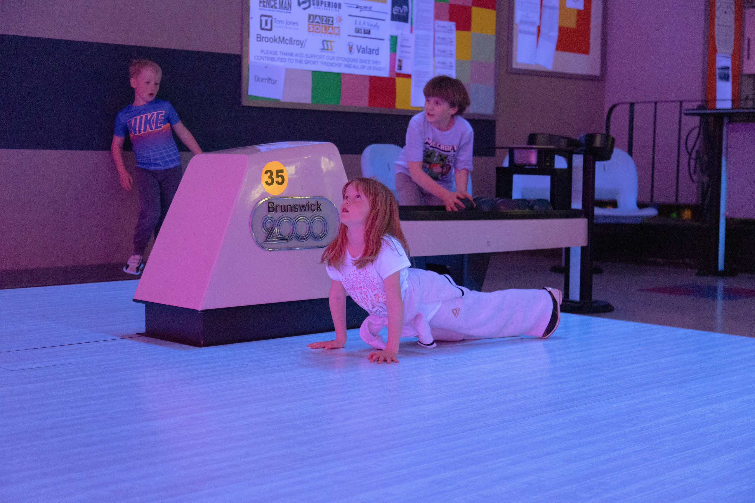 Alex LaCasse’s 8th Birthday at Mario’s Bowl 2025. Toronto Portrait Photographer Lena Lac