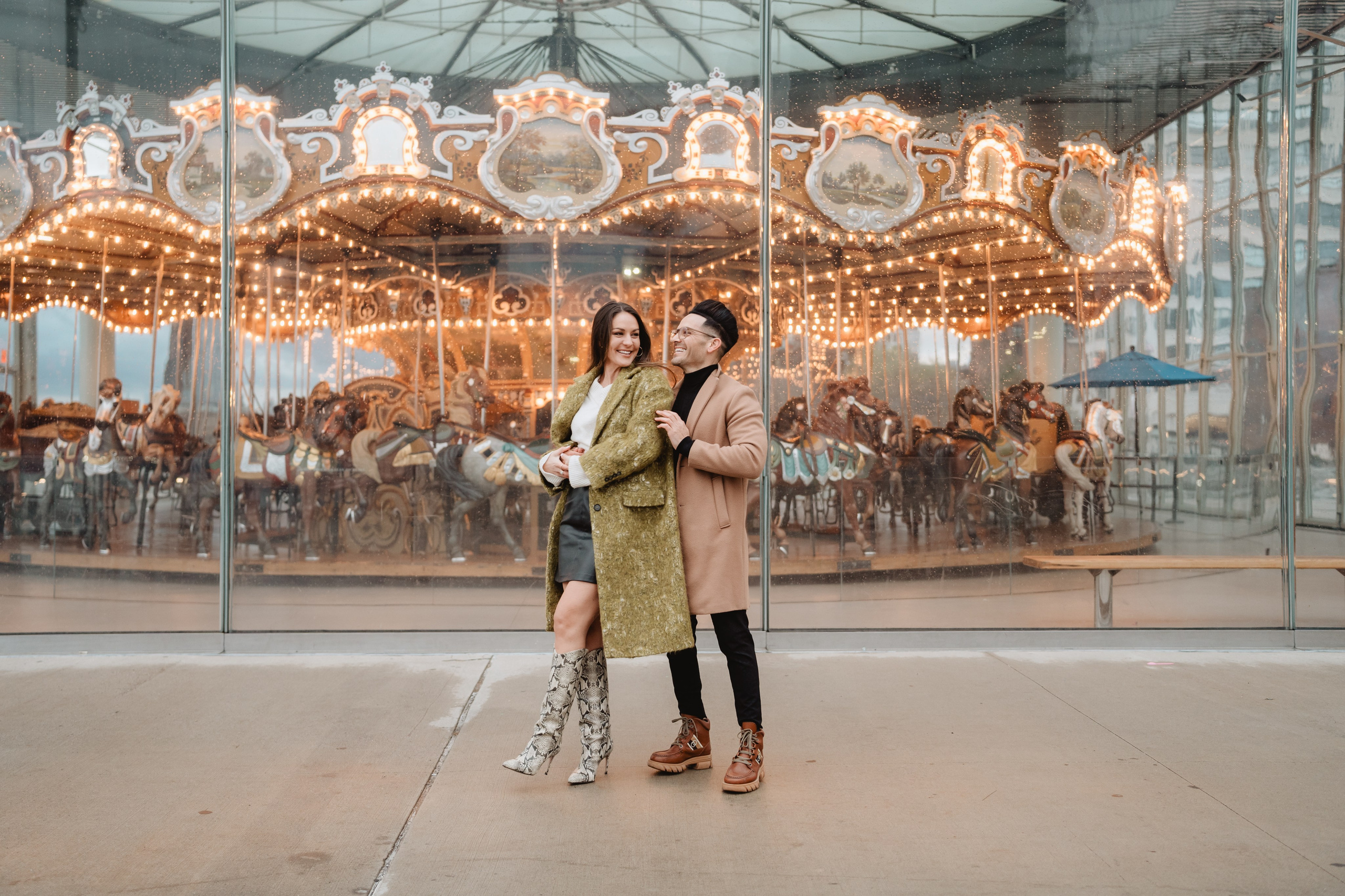 Castenzio&Brenna Proposal. Photographer in New York Faery By Mary