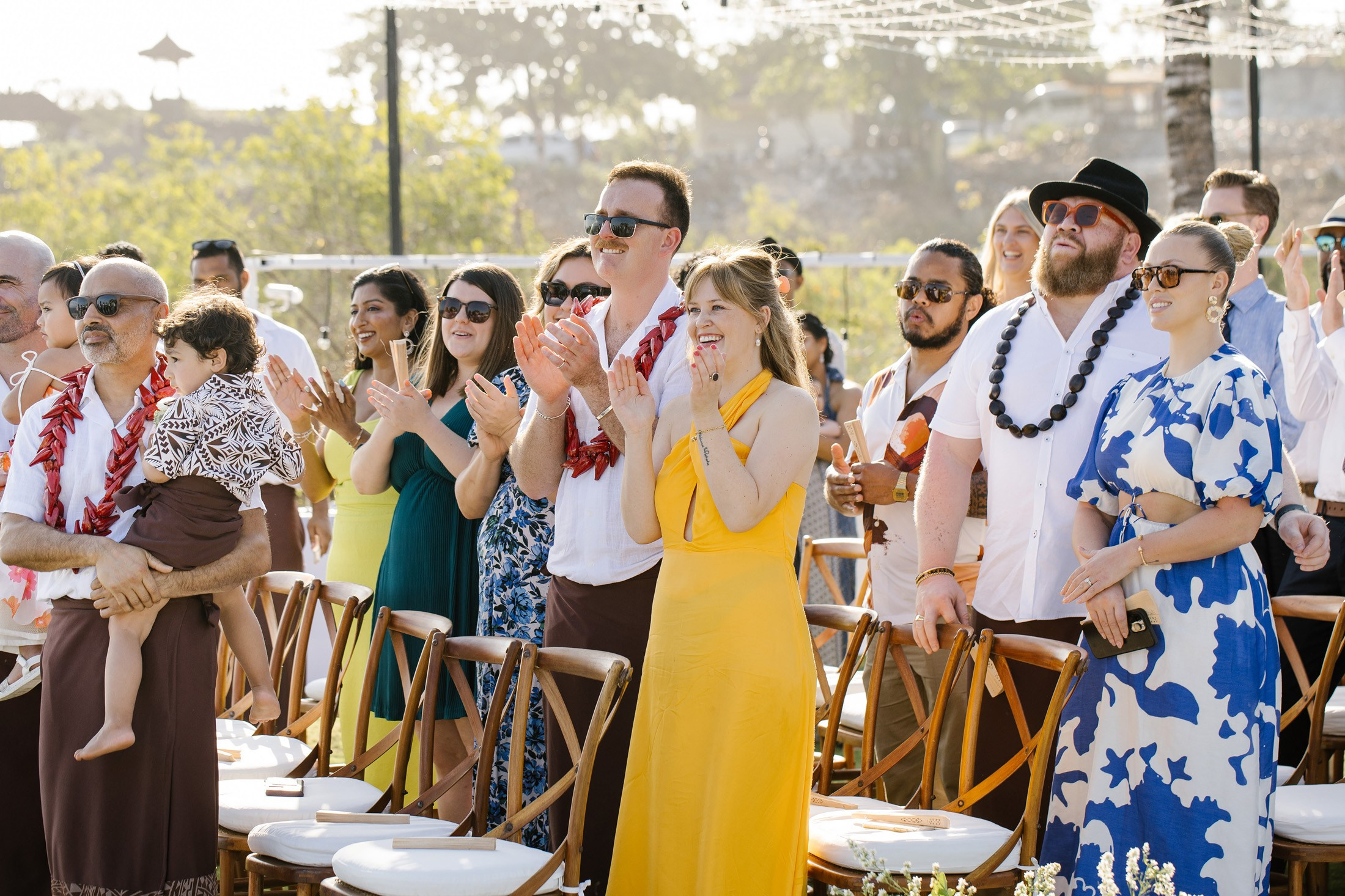 Big funny wedding with guests in paradise Bali island. Get.it.feel — Aesthetic Photography and Videography