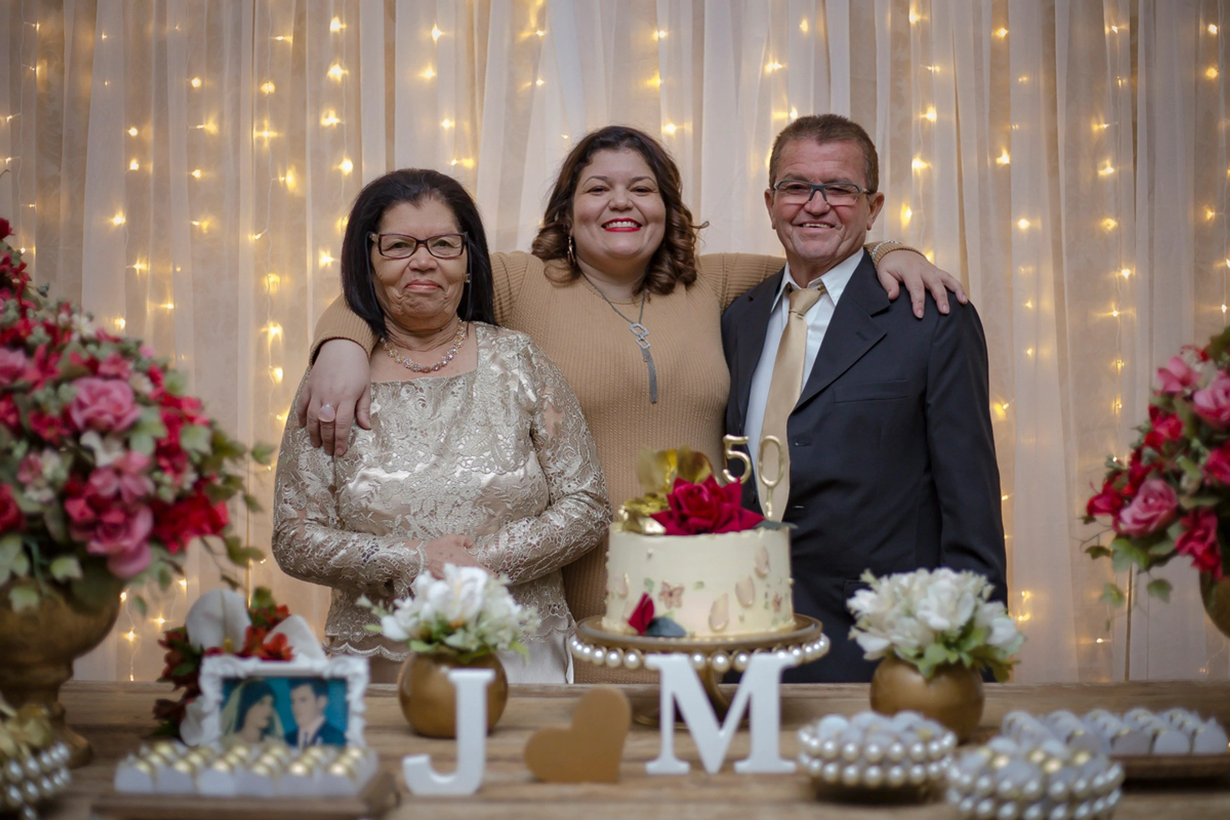 Bodas de Ouro  - J & M. Fotógrafa de Eventos em São Paulo e Sorocaba Kika Damasceno