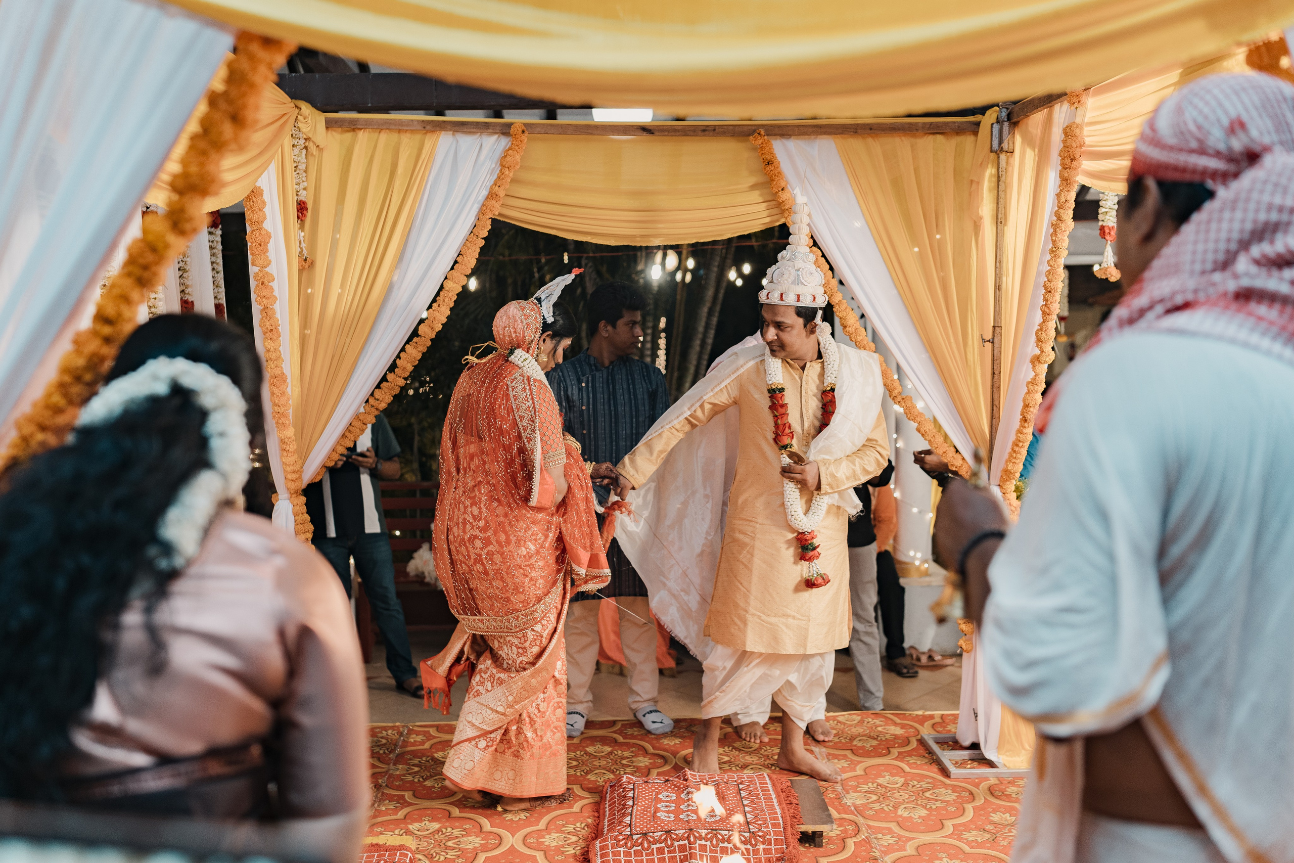 Sagaya & Rakesh. Agam Vizha