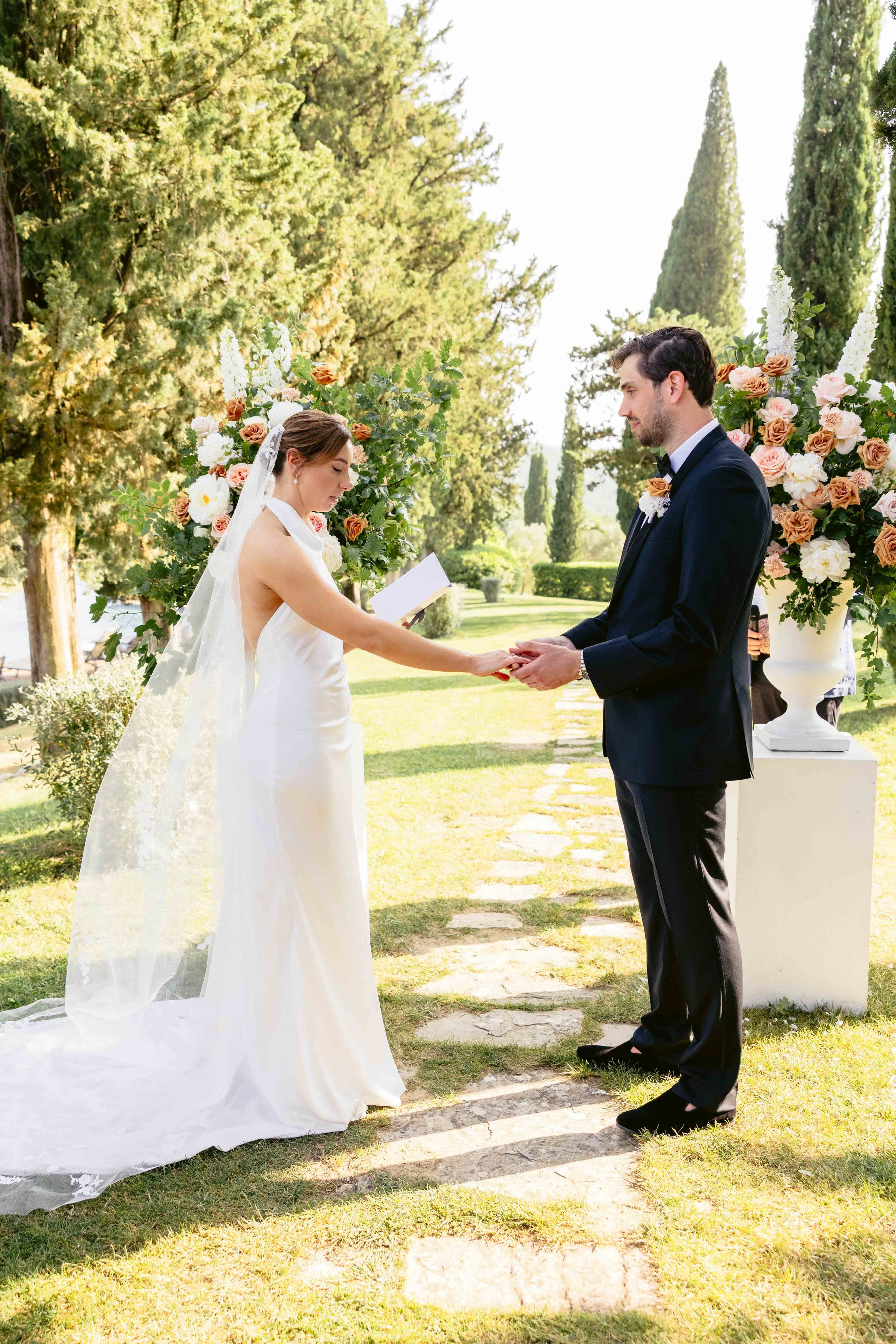 Emotional wedding at Borgo Bastia Creti, a wedding venue in Tuscany Umbria