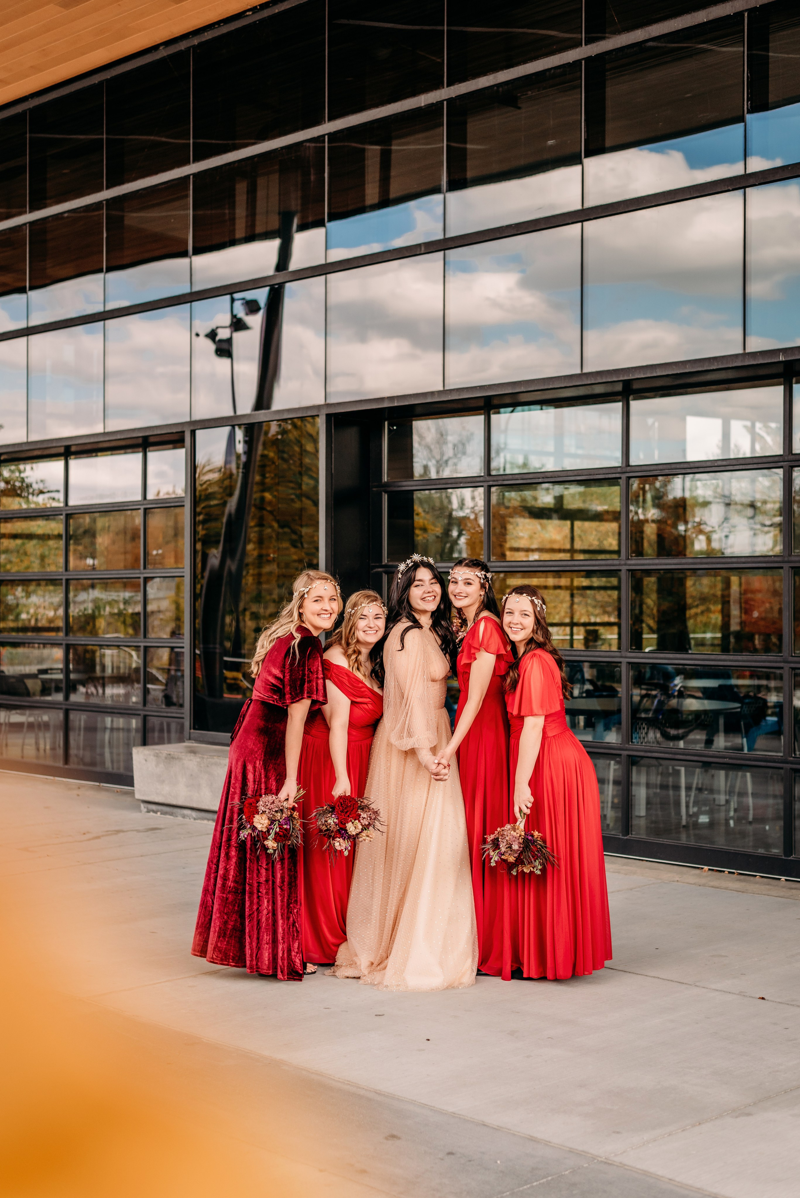 Bold & Dramatic Wedding at The Paper Mill on The Landing | Fort Wayne Wedding Photographer. Alexandria Danielle Photography | Fort Wayne & Indianapolis Wedding Photographer