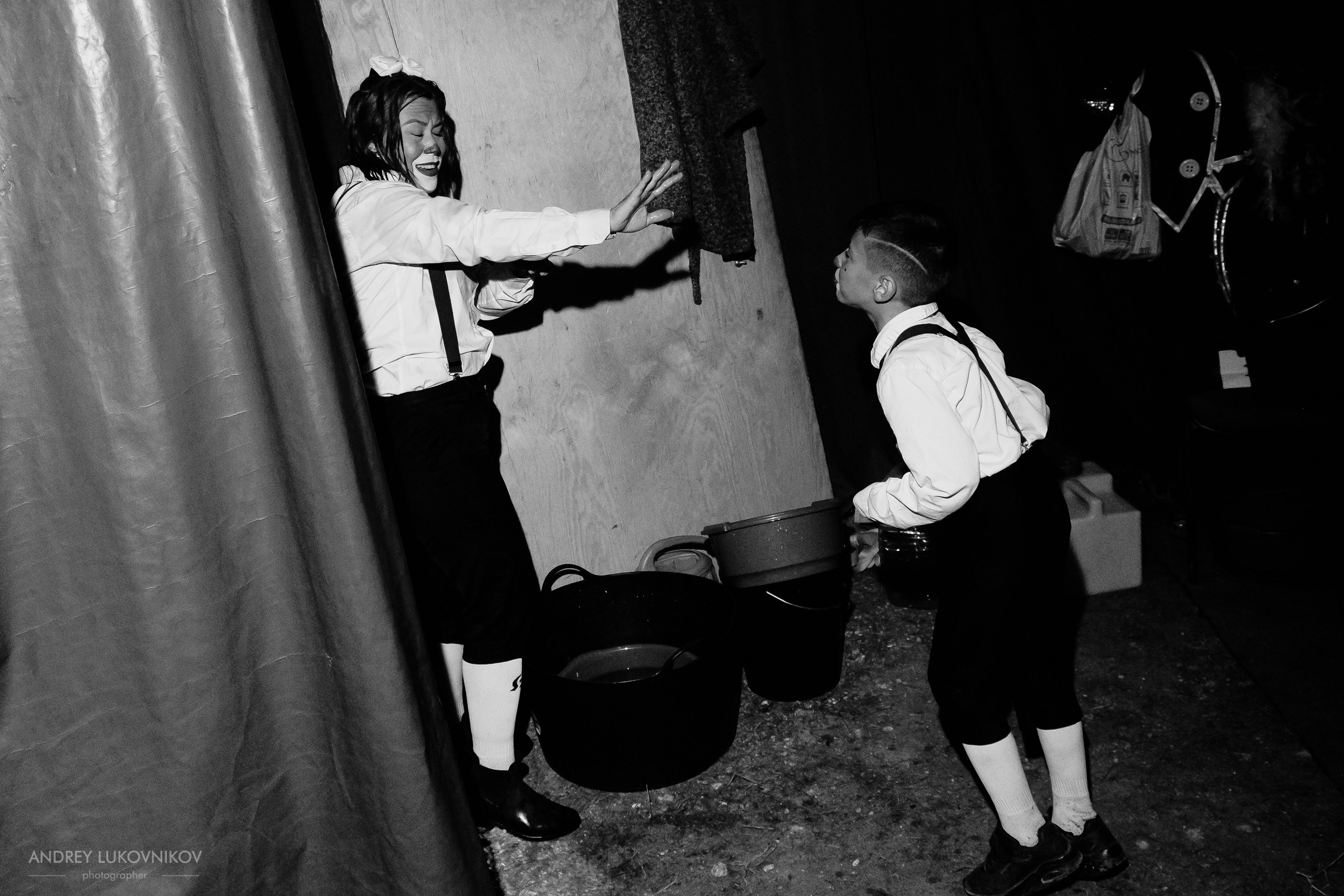 Жизнь за кулисами Circo Quiros: backstage фотографии