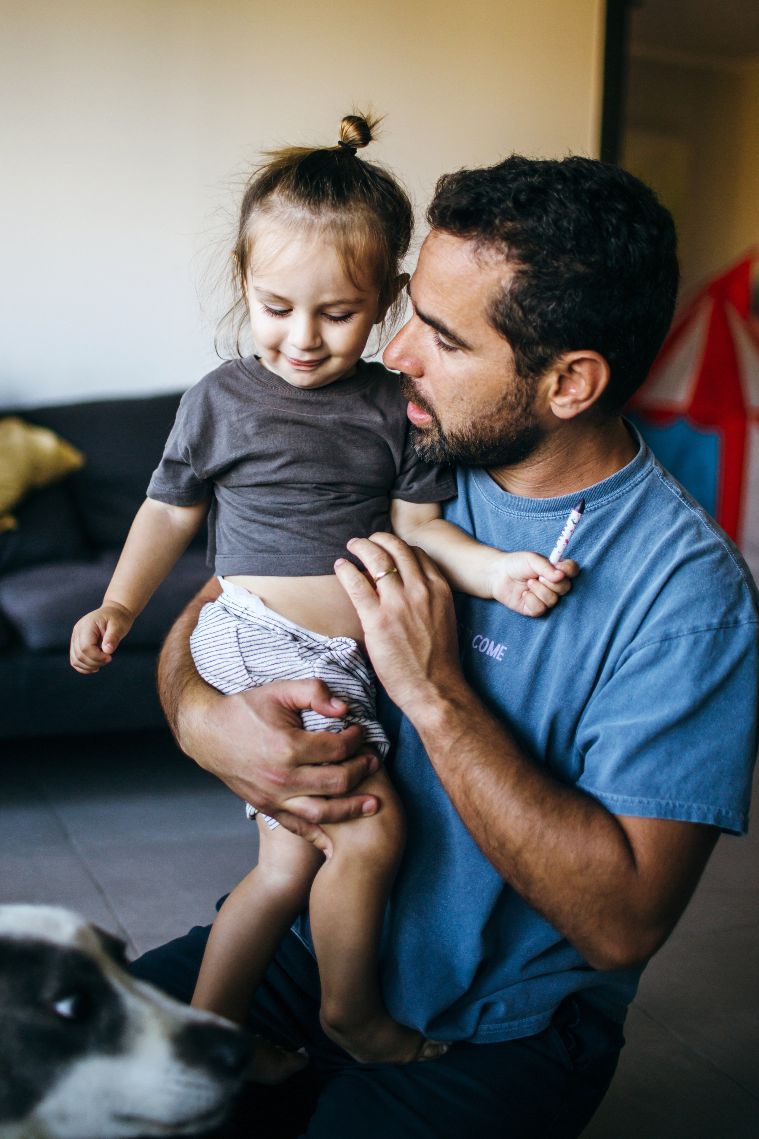 Home story. Family photographer in Israel