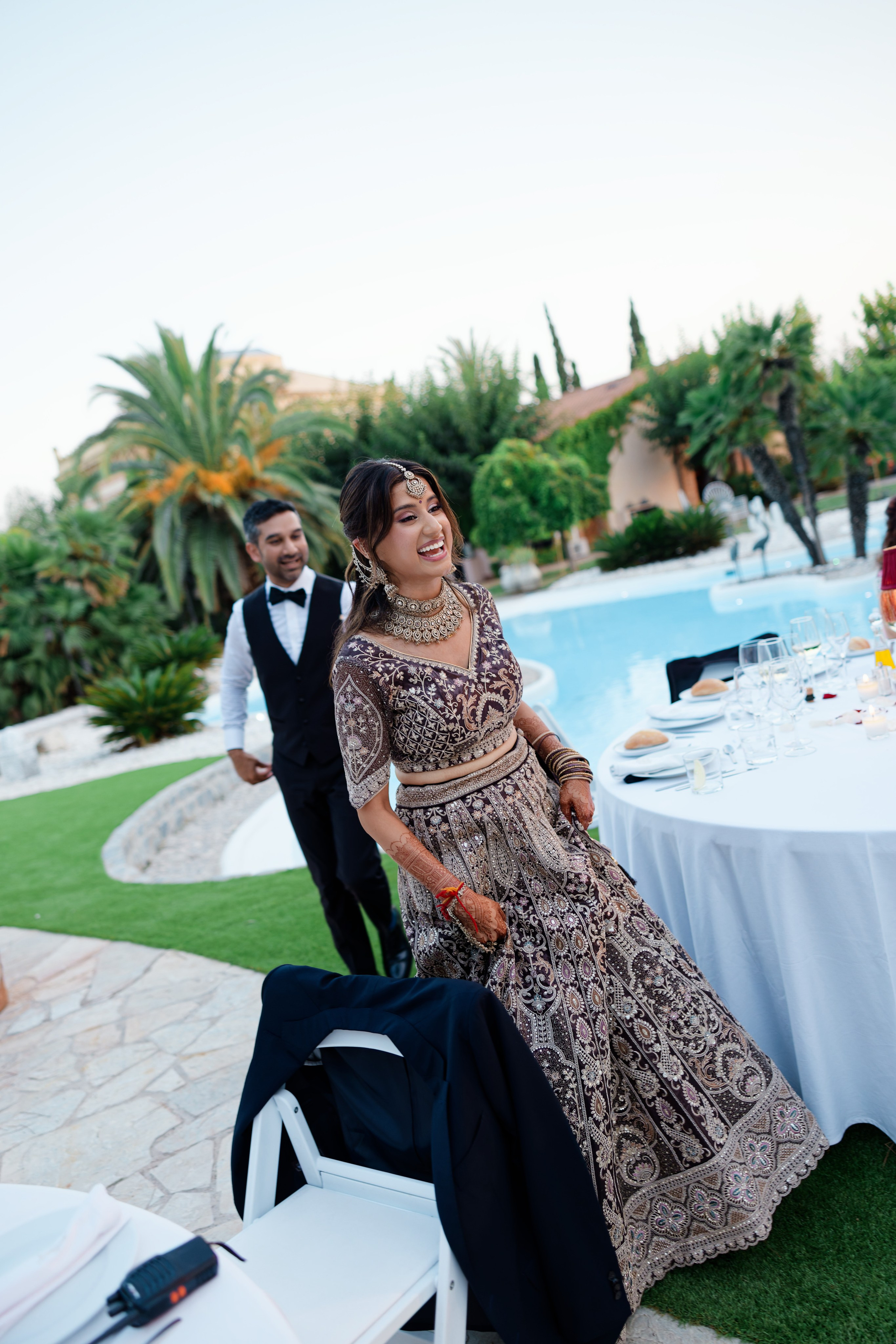 Indian wedding at Gran Villa Rosa, Barcelona
