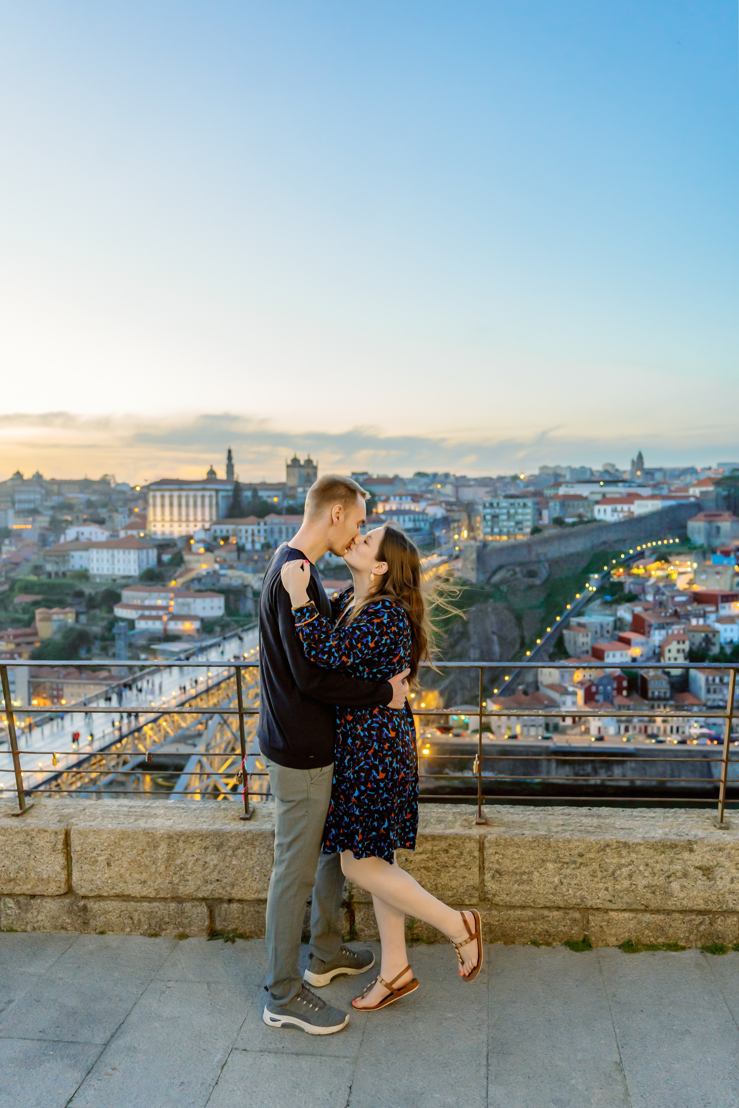 Кэролайн и Марвин в Порту и Вила-Нова-ди-Гая. Фотограф и видеограф в Португалии