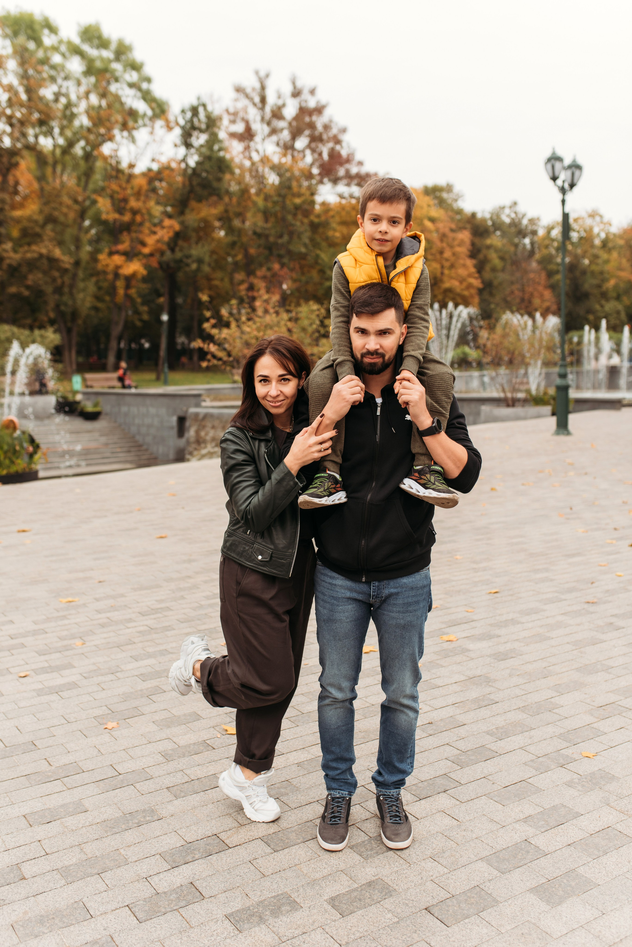 Herbst im Central Park. Familien- und Hochzeitsfotografin. Ich arbeite in Koblenz und Rheinlan