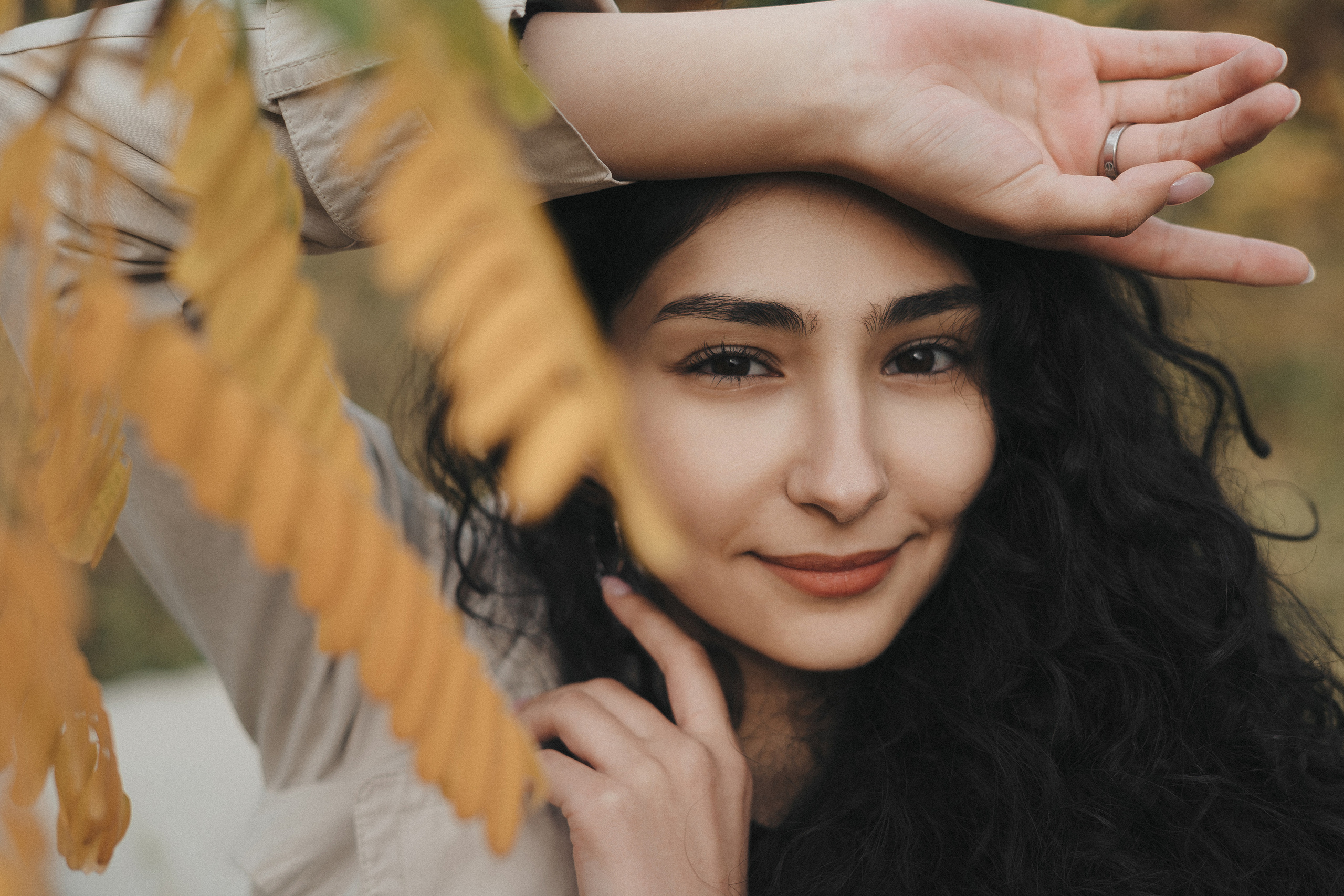 красивый женский портрет в Ташкенте