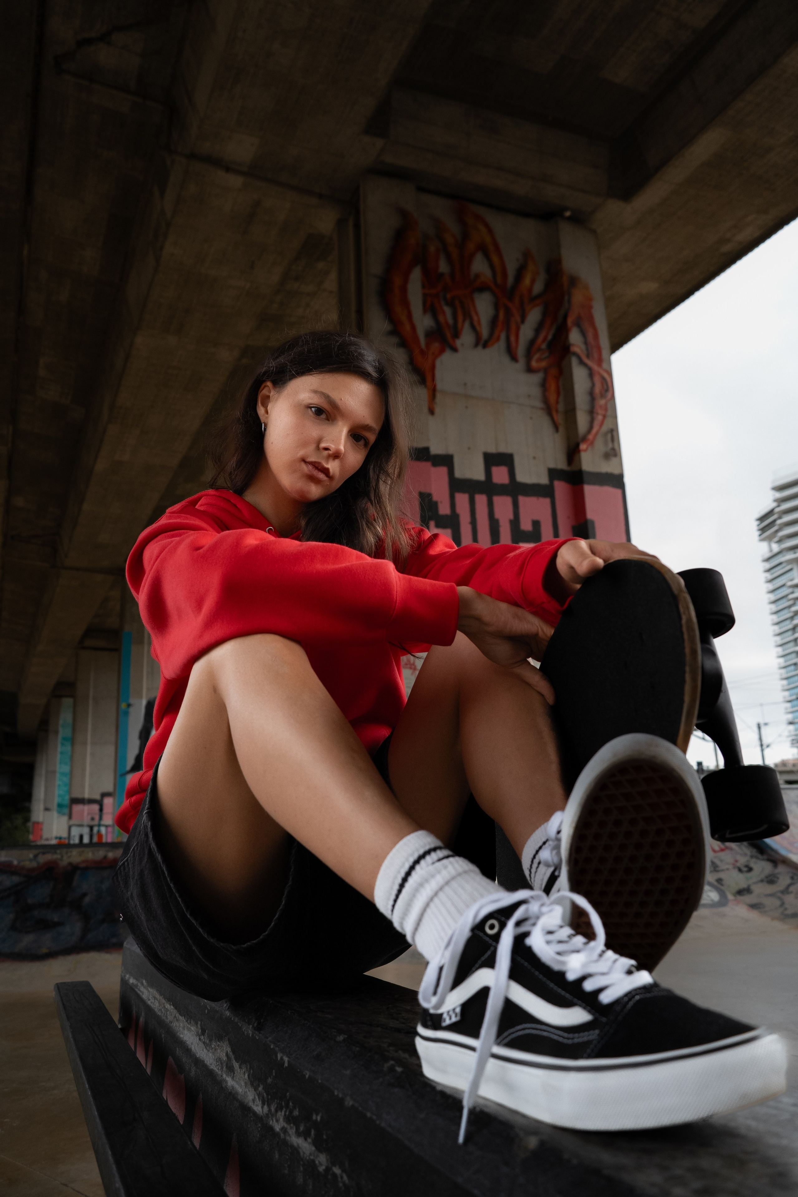 Olya’s skate photoshoot. Bogdan S | PHOTOGRAPHER BASED IN LISBON