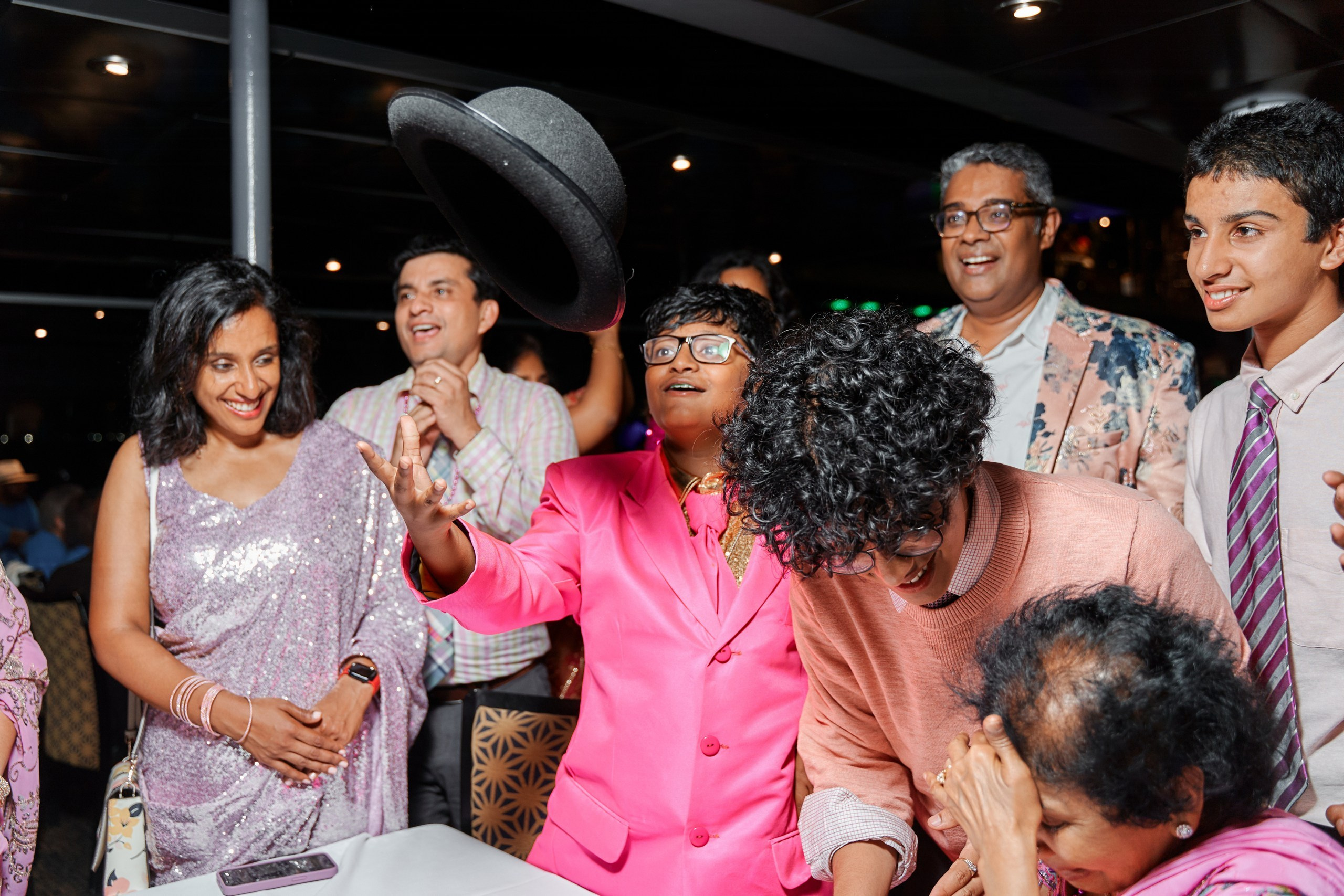 Cruise Birthday Party. Professional Wedding and event photographer USA New York