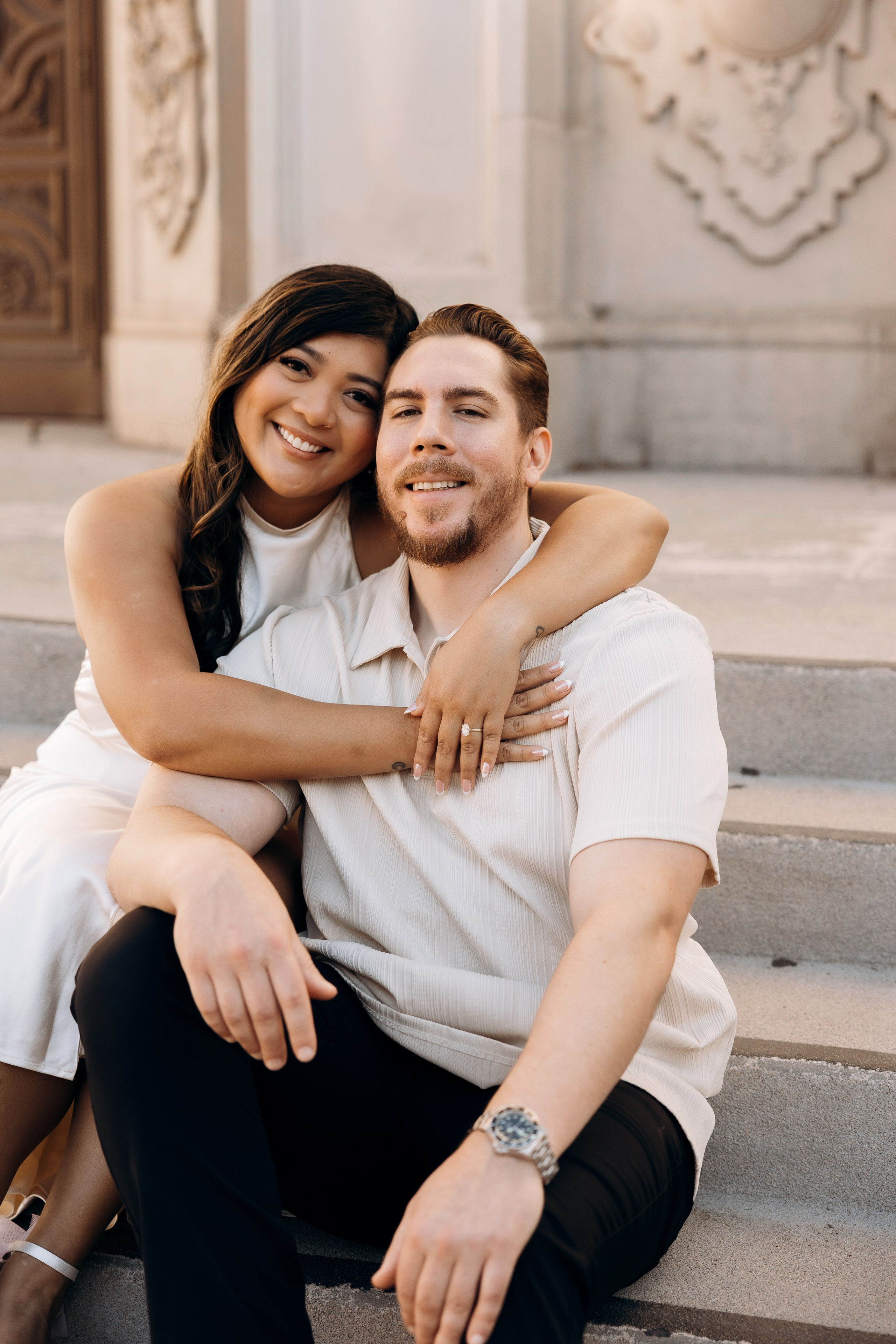 Jenn and Vince. Wedding and family photographer San Diego