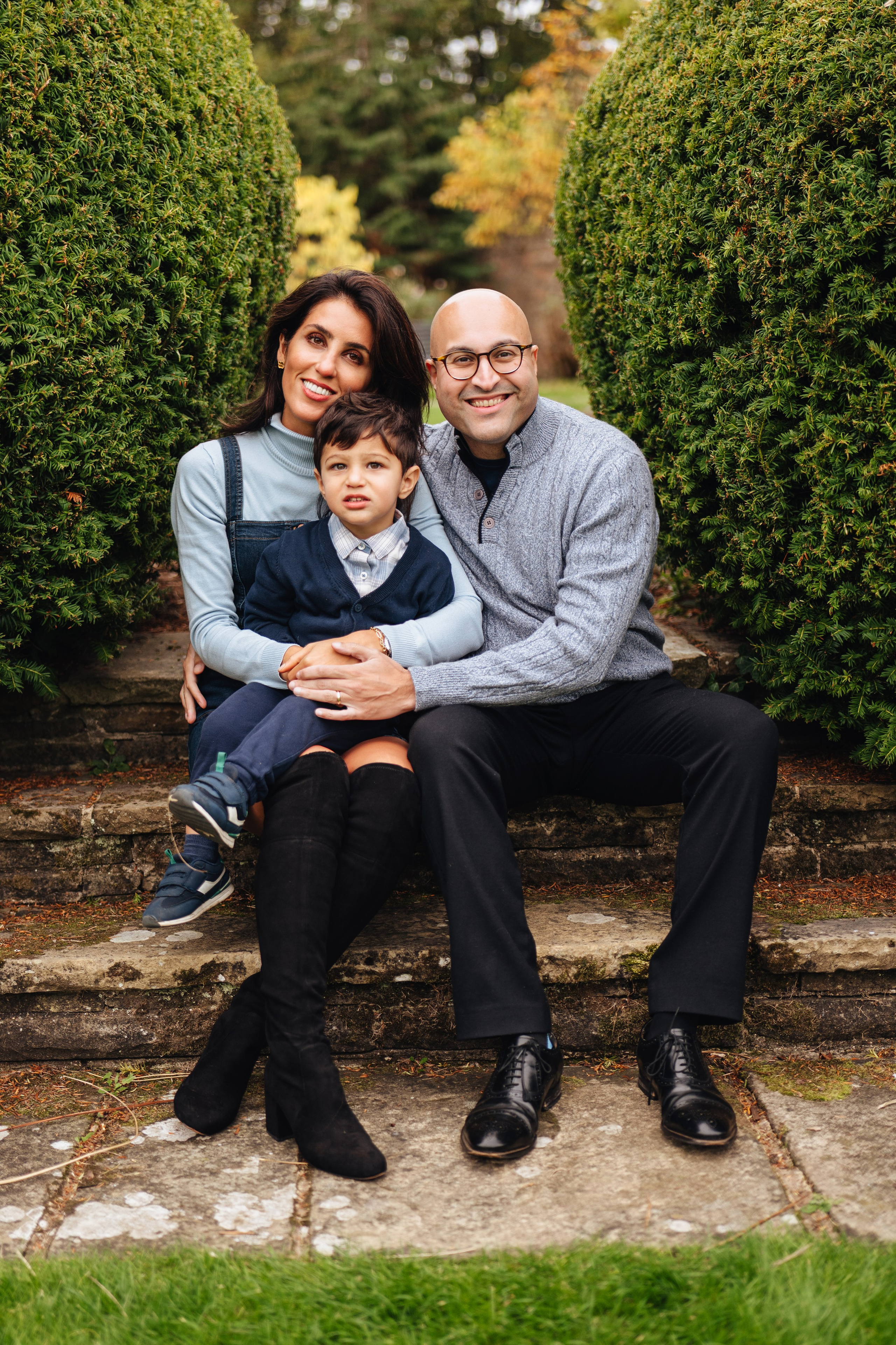 Family autumn. Wedding and family photographer in London