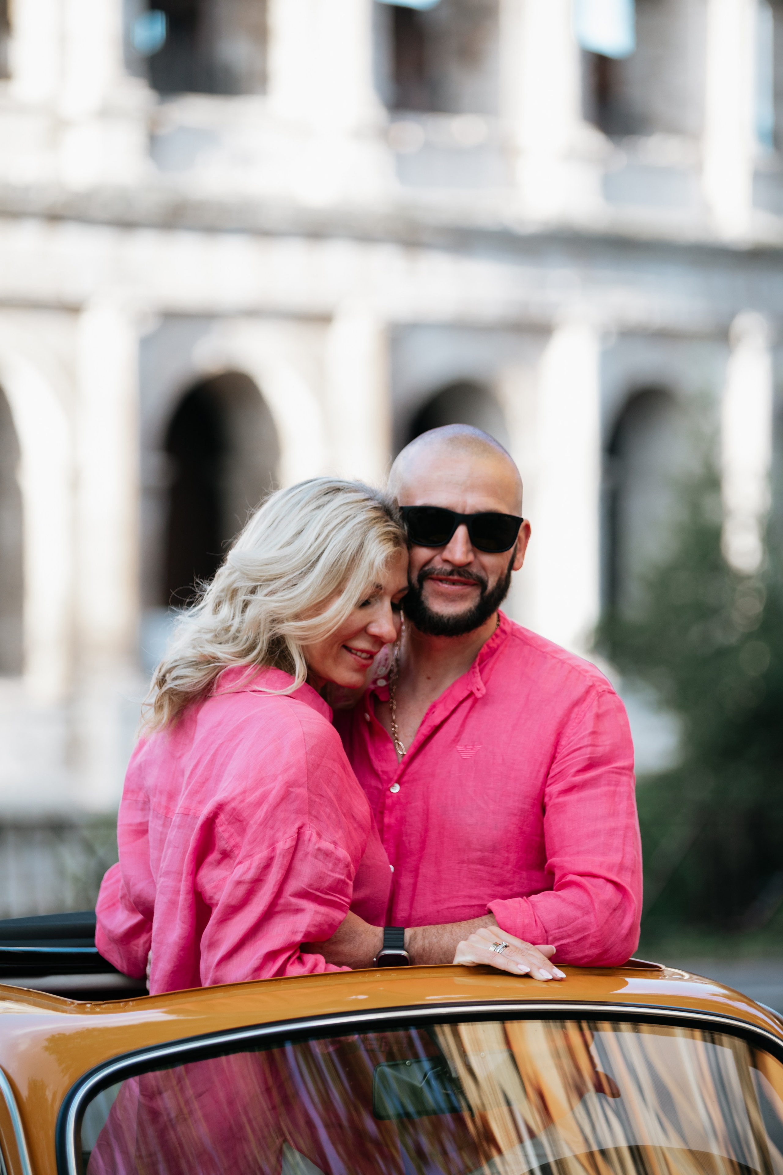 Aija & Sergej. Vacation photoshoot in Rome. Photographer in Rome
