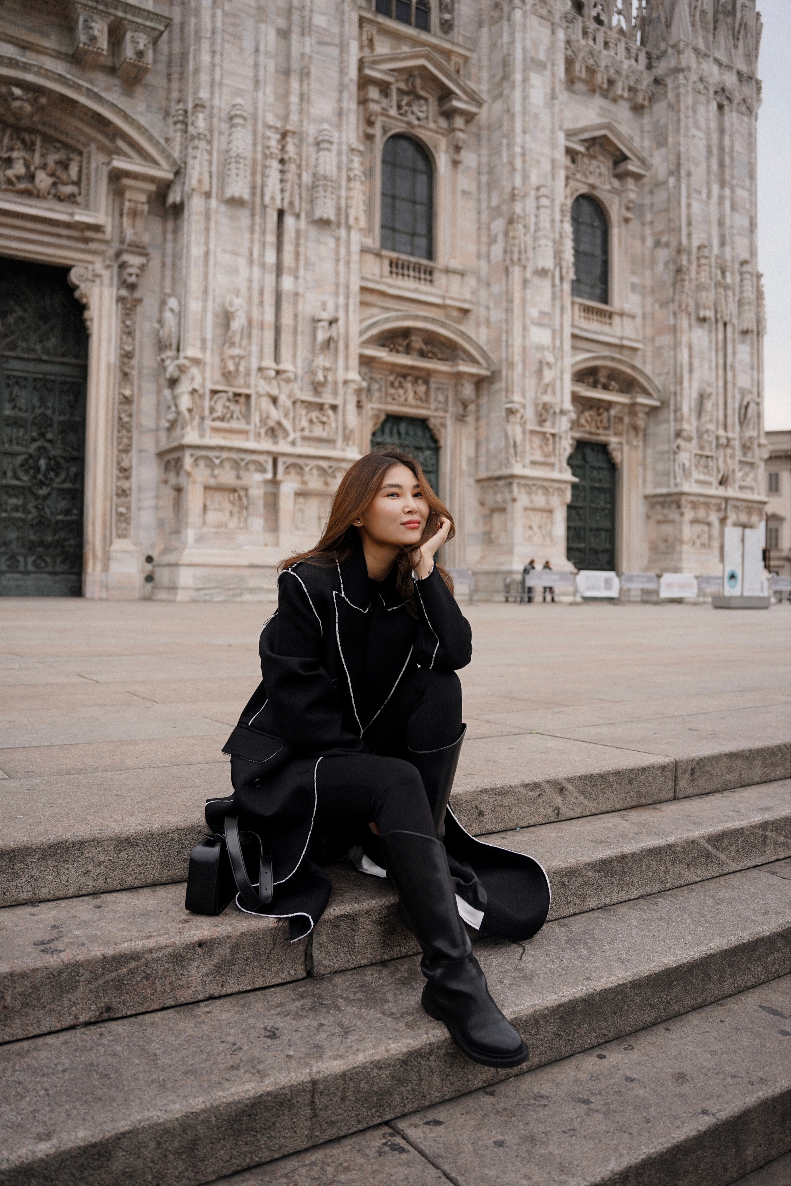 Стрит фотосессия в Милане от фотографа Насти Чак. Фотограф в Милане, Лекко и Комо. Фотопрогулки и фотосессии