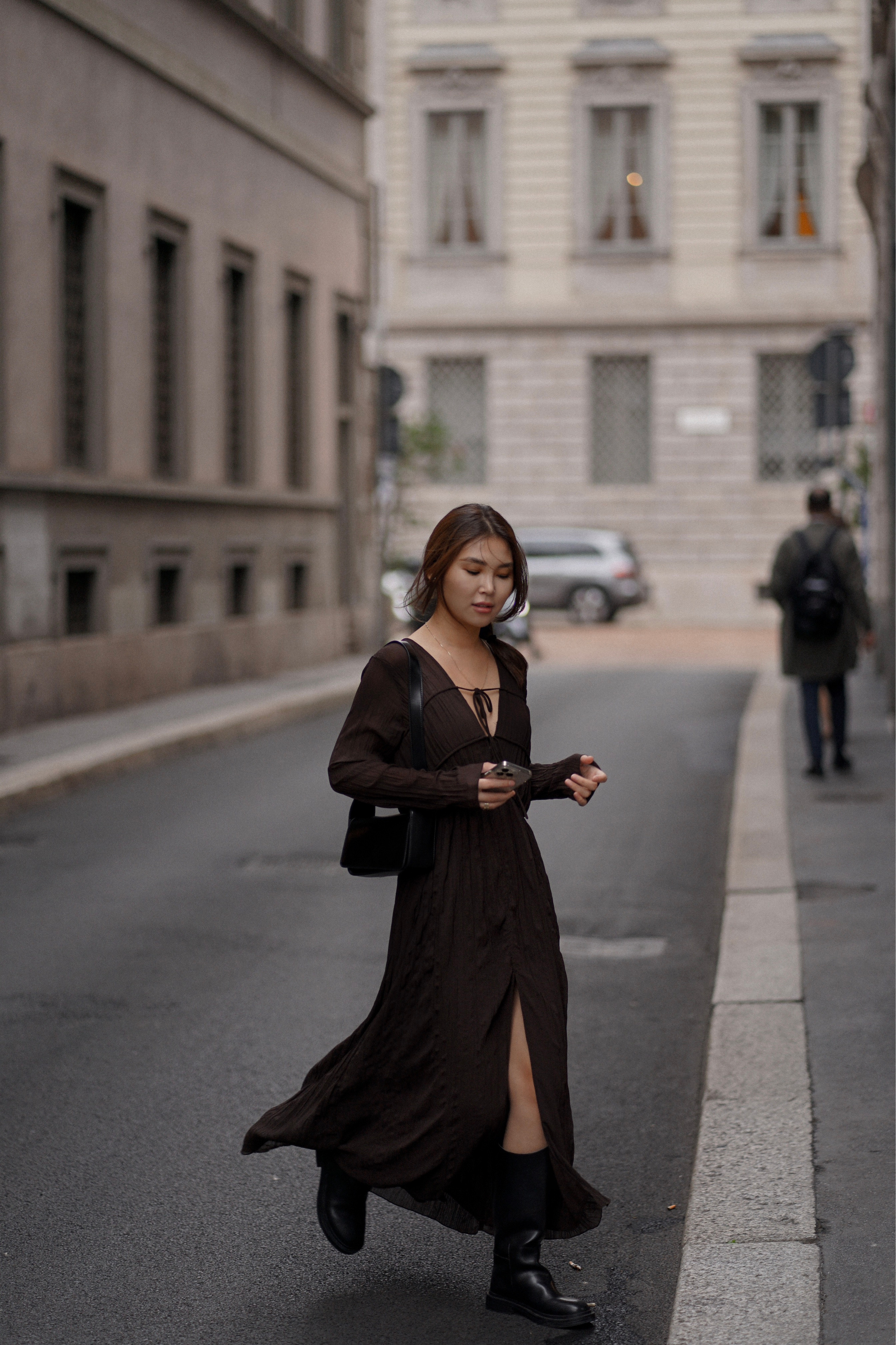 Стрит фотосессия в Милане от фотографа Насти Чак. Фотограф в Милане, Лекко и Комо. Фотопрогулки и фотосессии