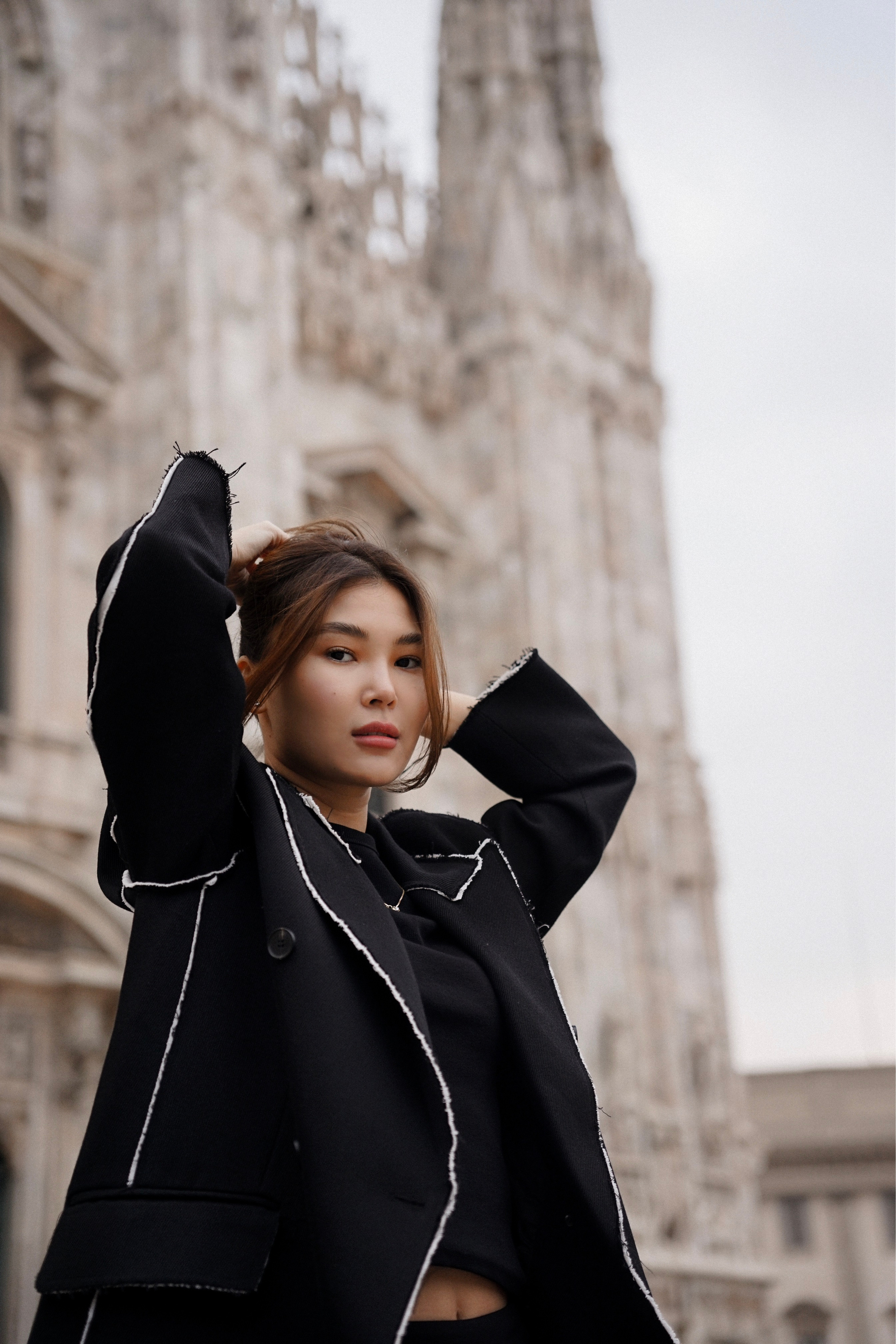 Стрит фотосессия в Милане от фотографа Насти Чак. Фотограф в Милане, Лекко и Комо. Фотопрогулки и фотосессии