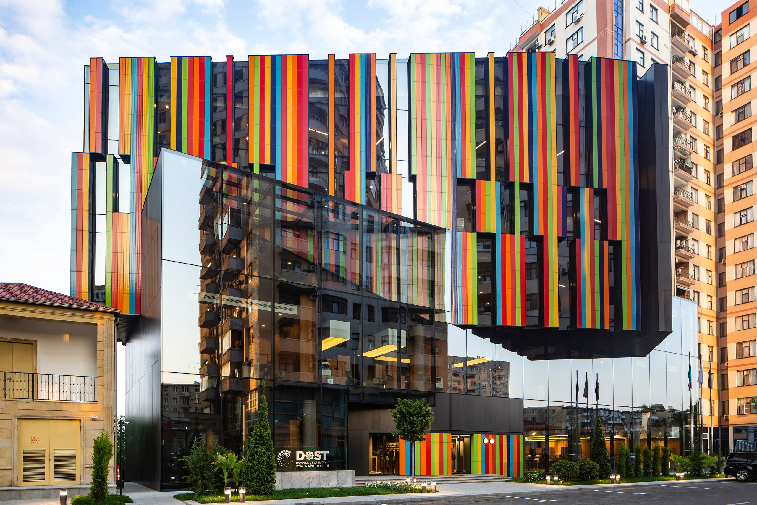 D.O.S.T. municipal building. Elmar Mustafazadeh Photography