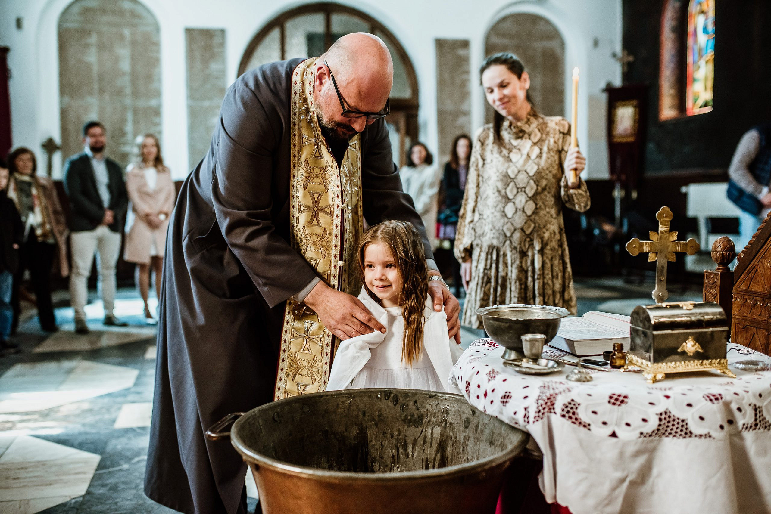 Baptism. Bojana Žuža, photographer in Belgrade, Serbia