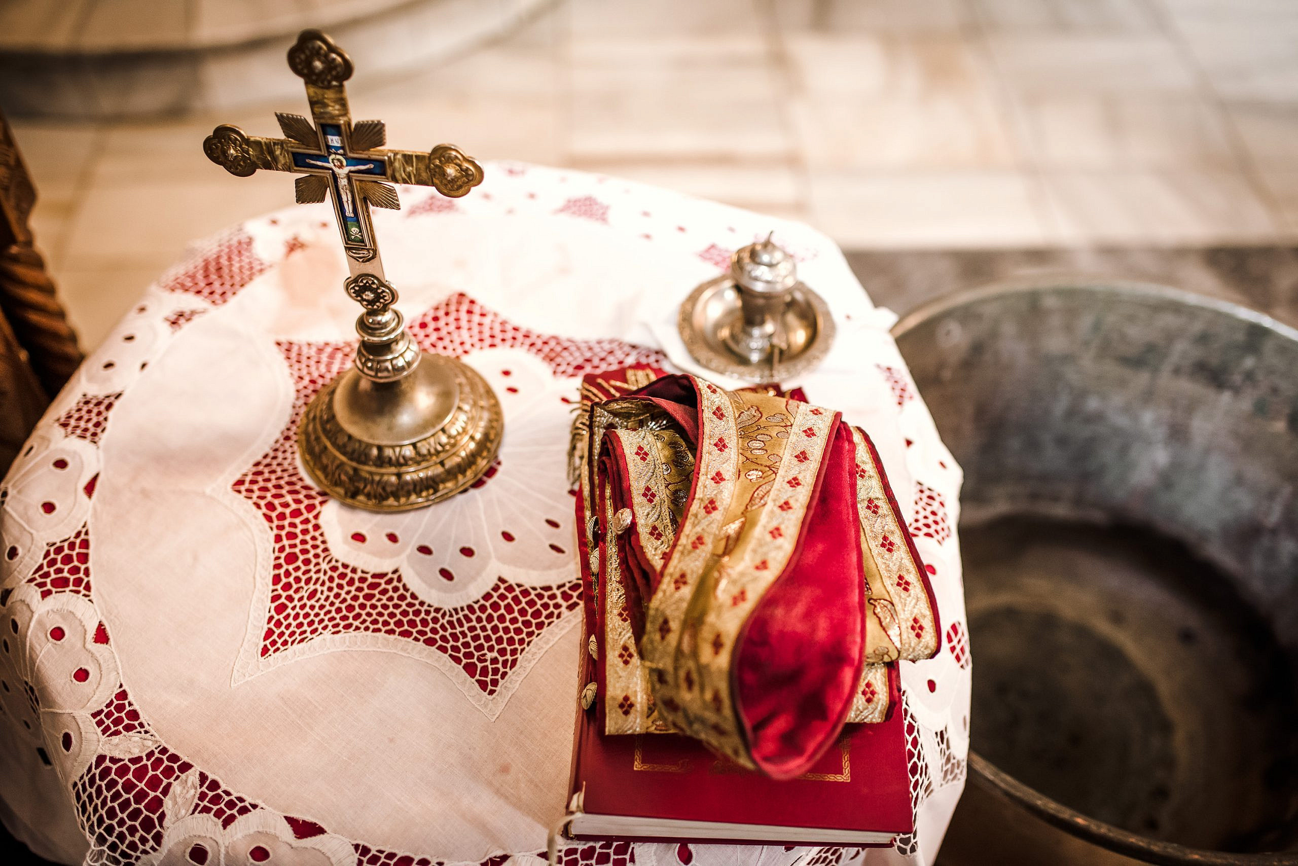 Baptism. Bojana Žuža, photographer in Belgrade, Serbia