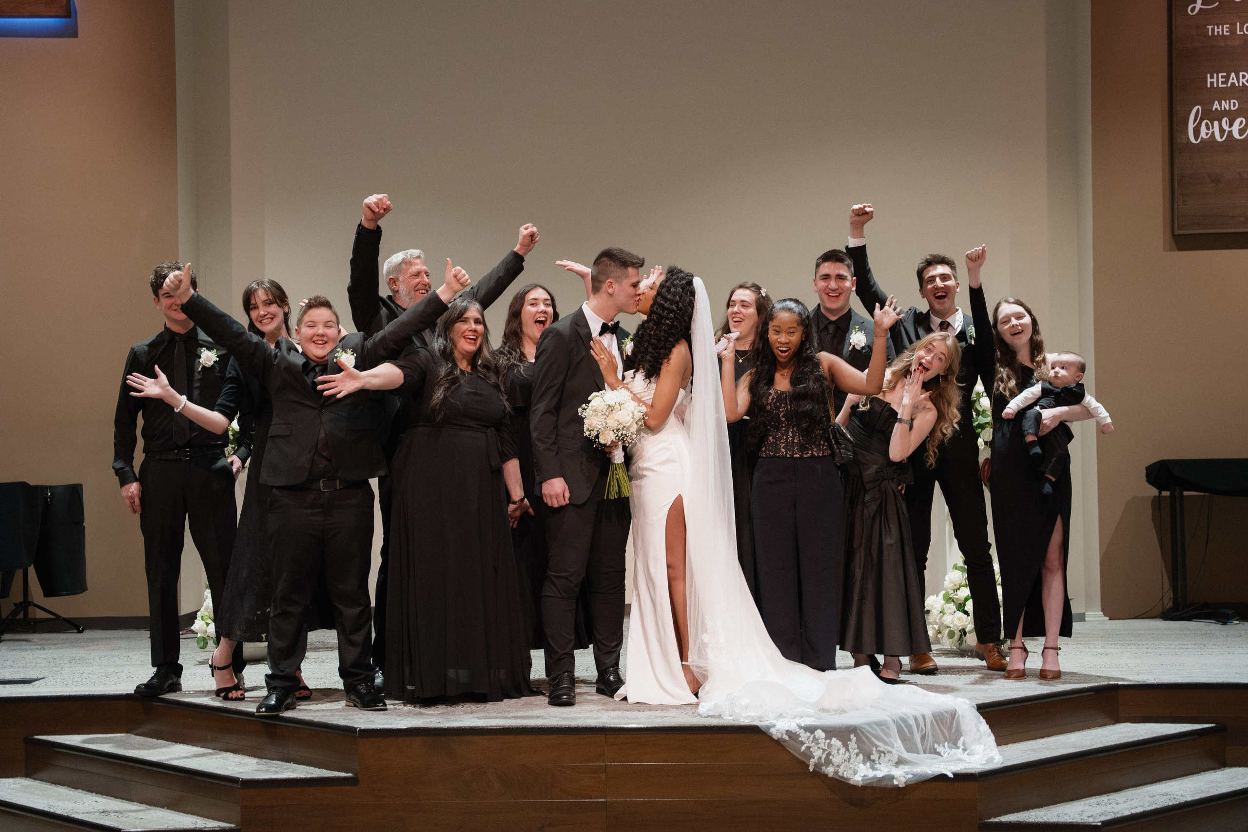 Ketsia and David | Church ceremony. Photographer in Washington Sophia D