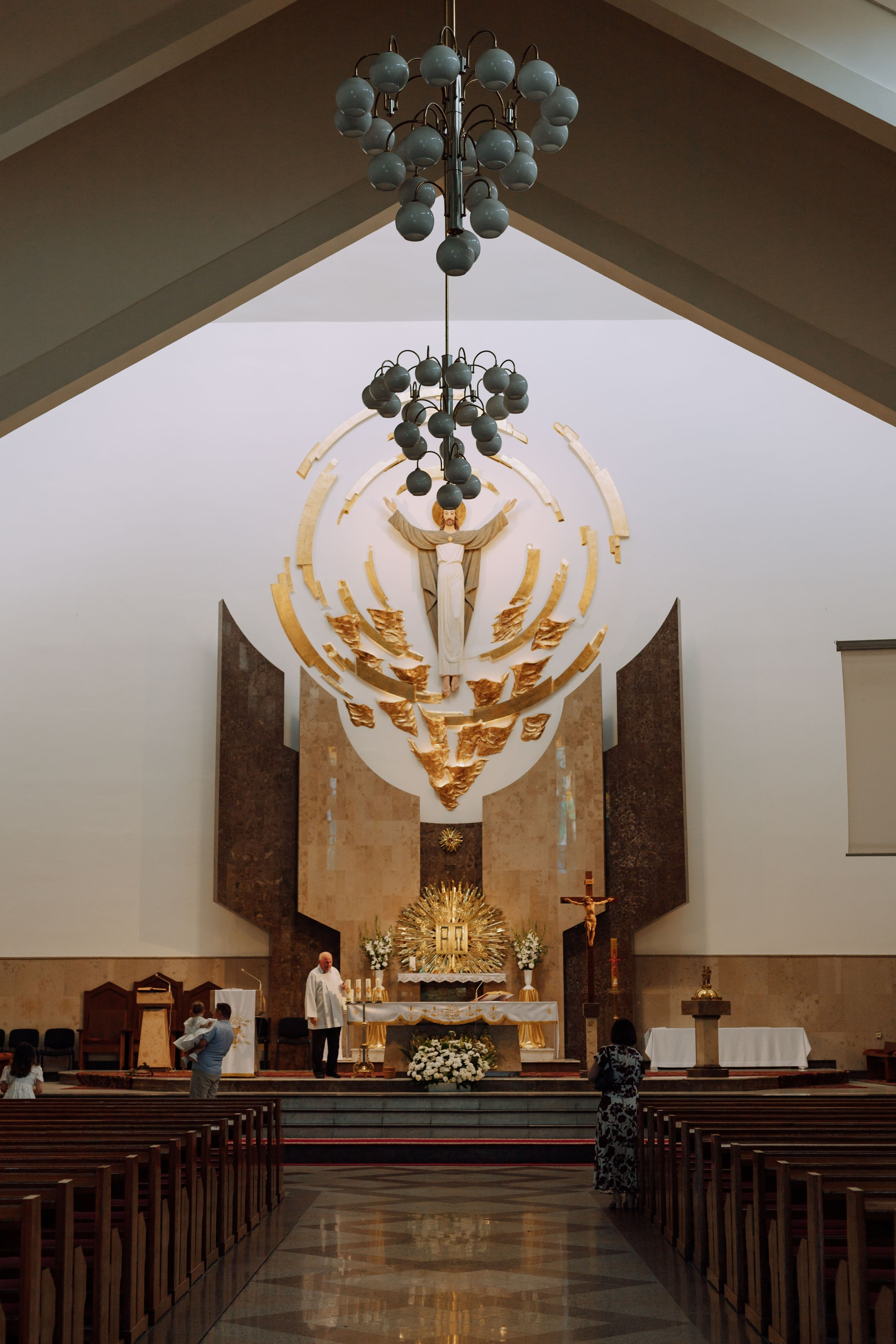 Chrzest Święty i roczek Gabrieli