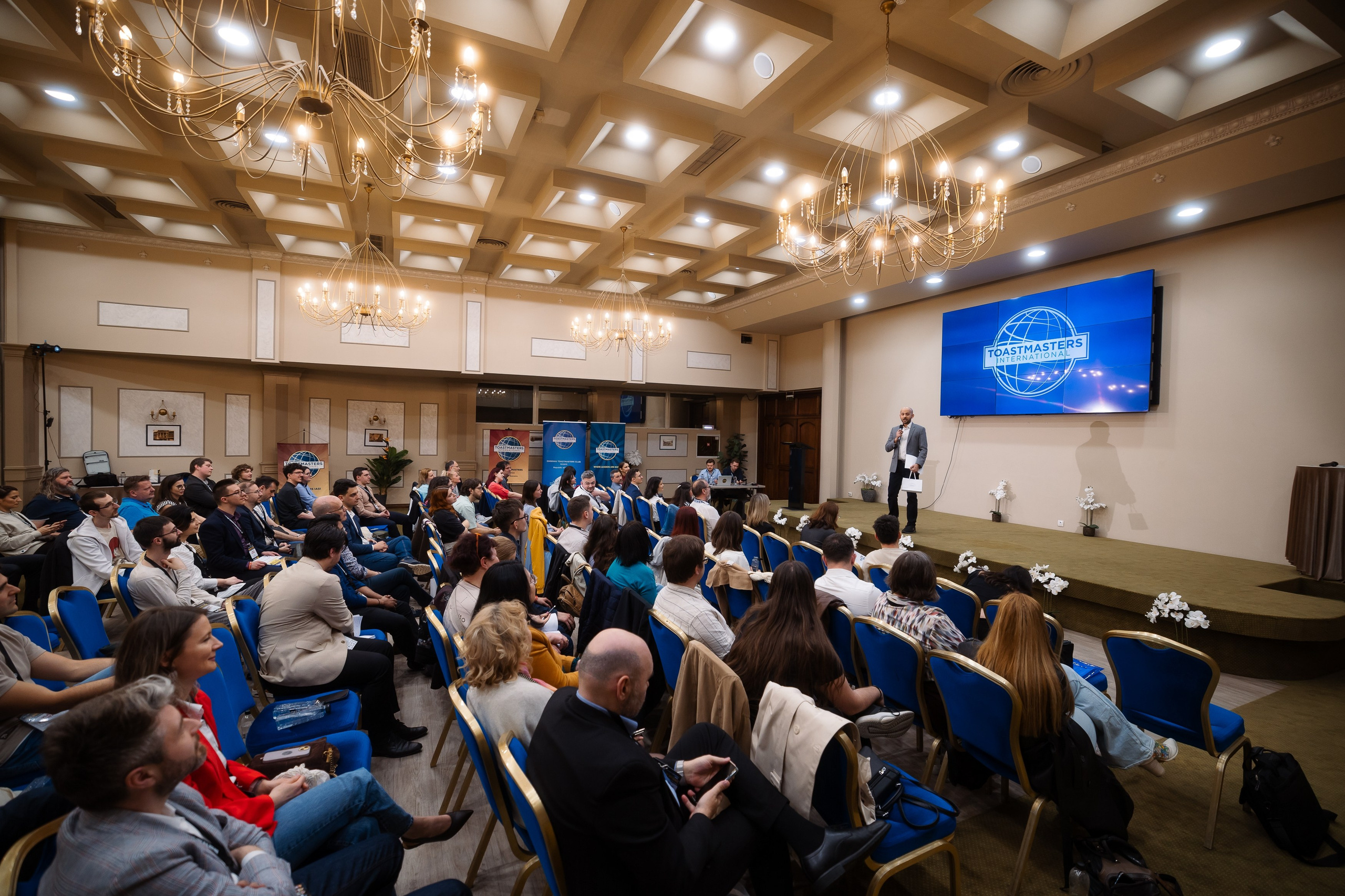 Toastmasters Conference. Marius Ciocan
