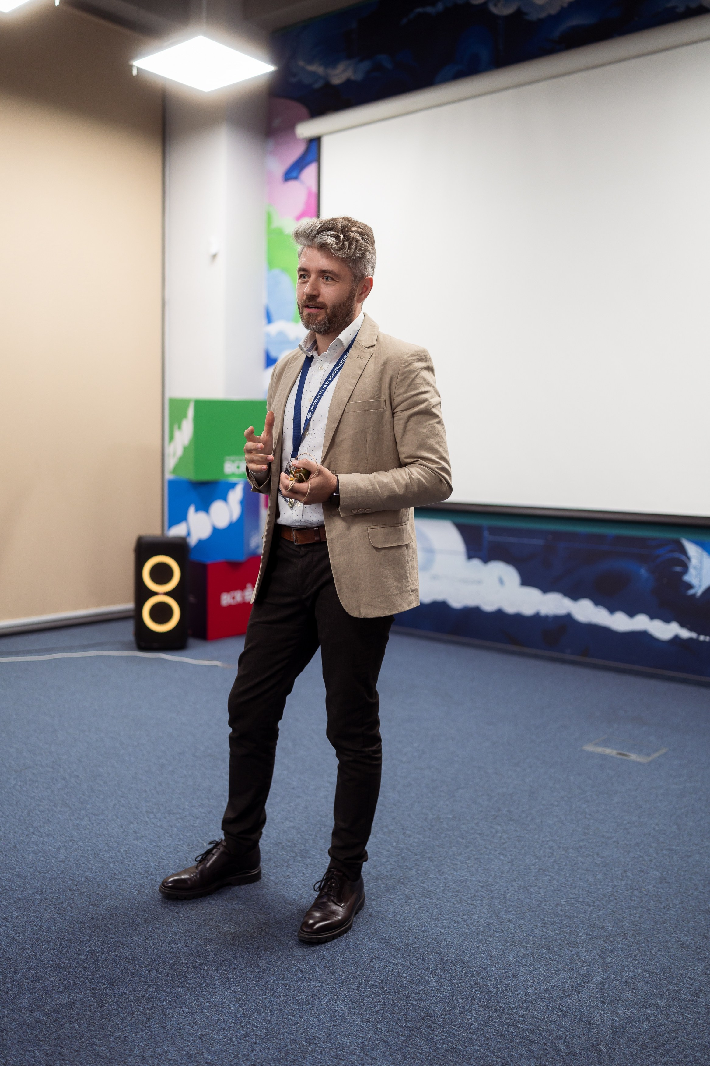 Toastmasters. Marius Ciocan