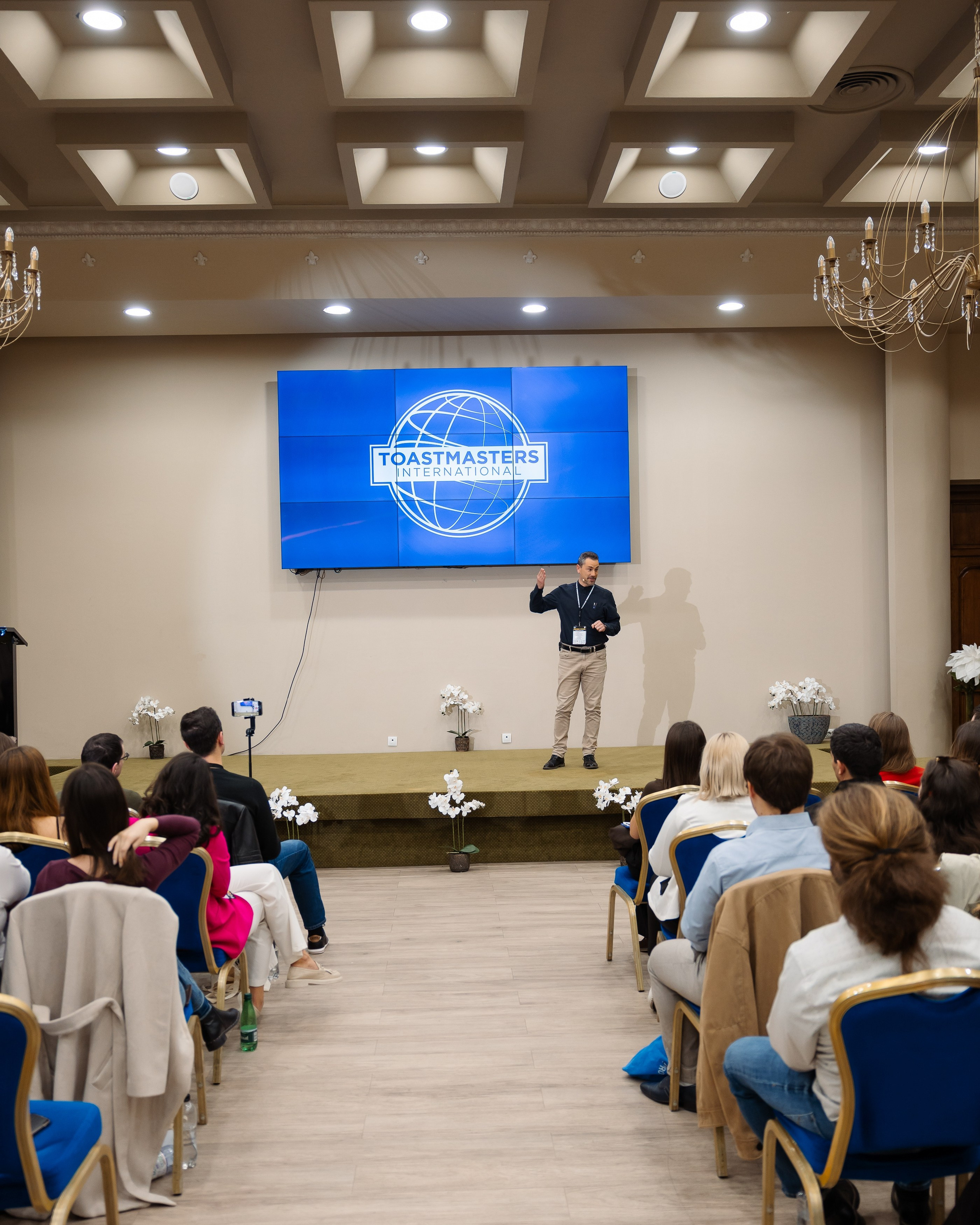 Toastmasters Conference. Marius Ciocan