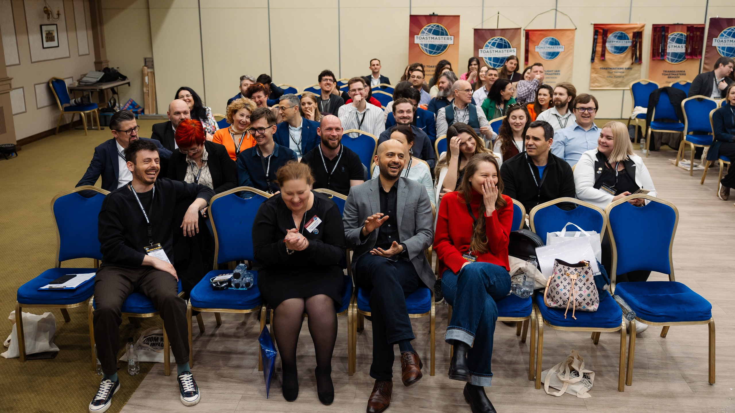 Toastmasters Conference. Marius Ciocan