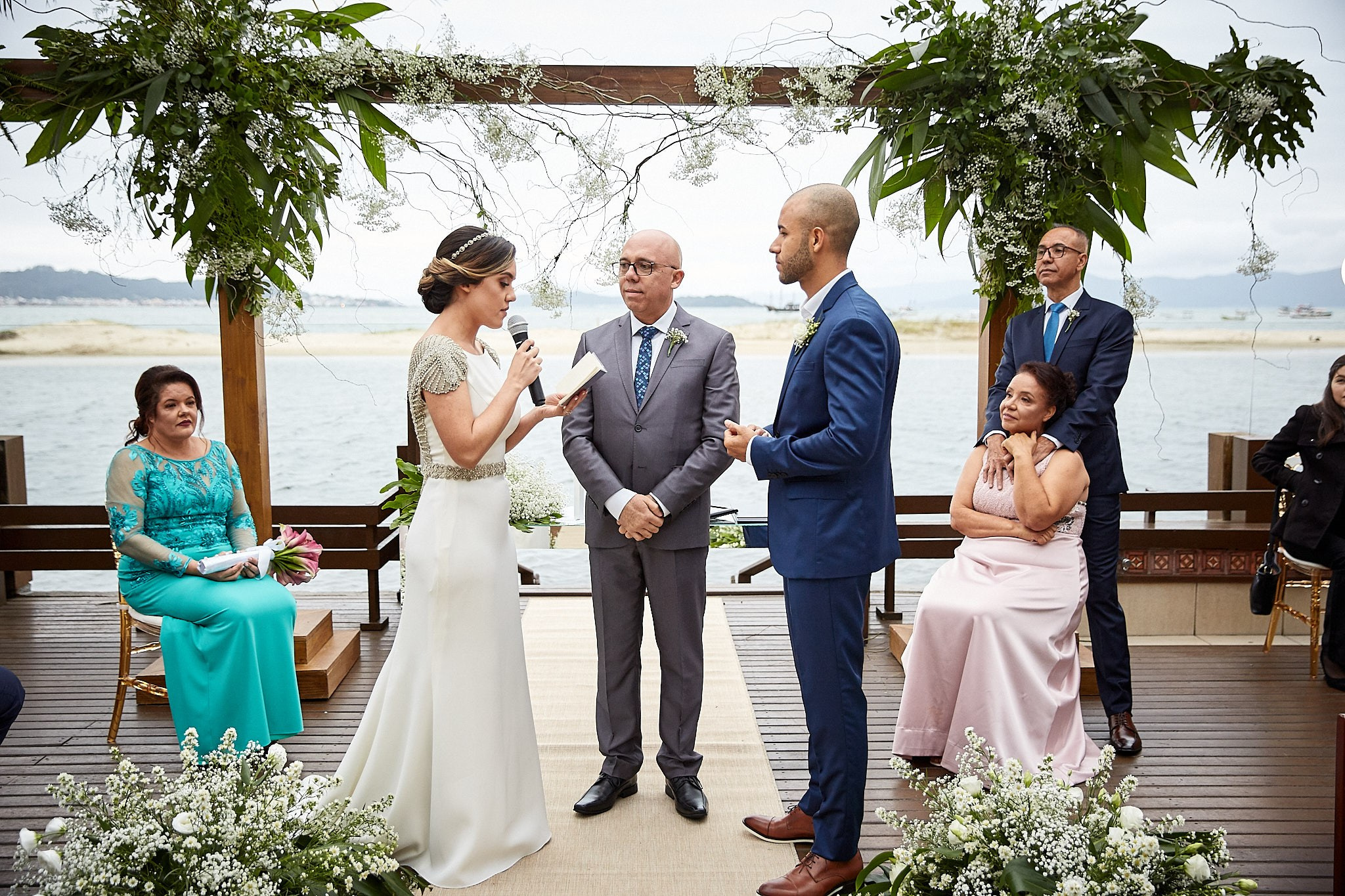 Casamento Larissa e Weslei. Fotógrafo de casamentos em Florianópolis