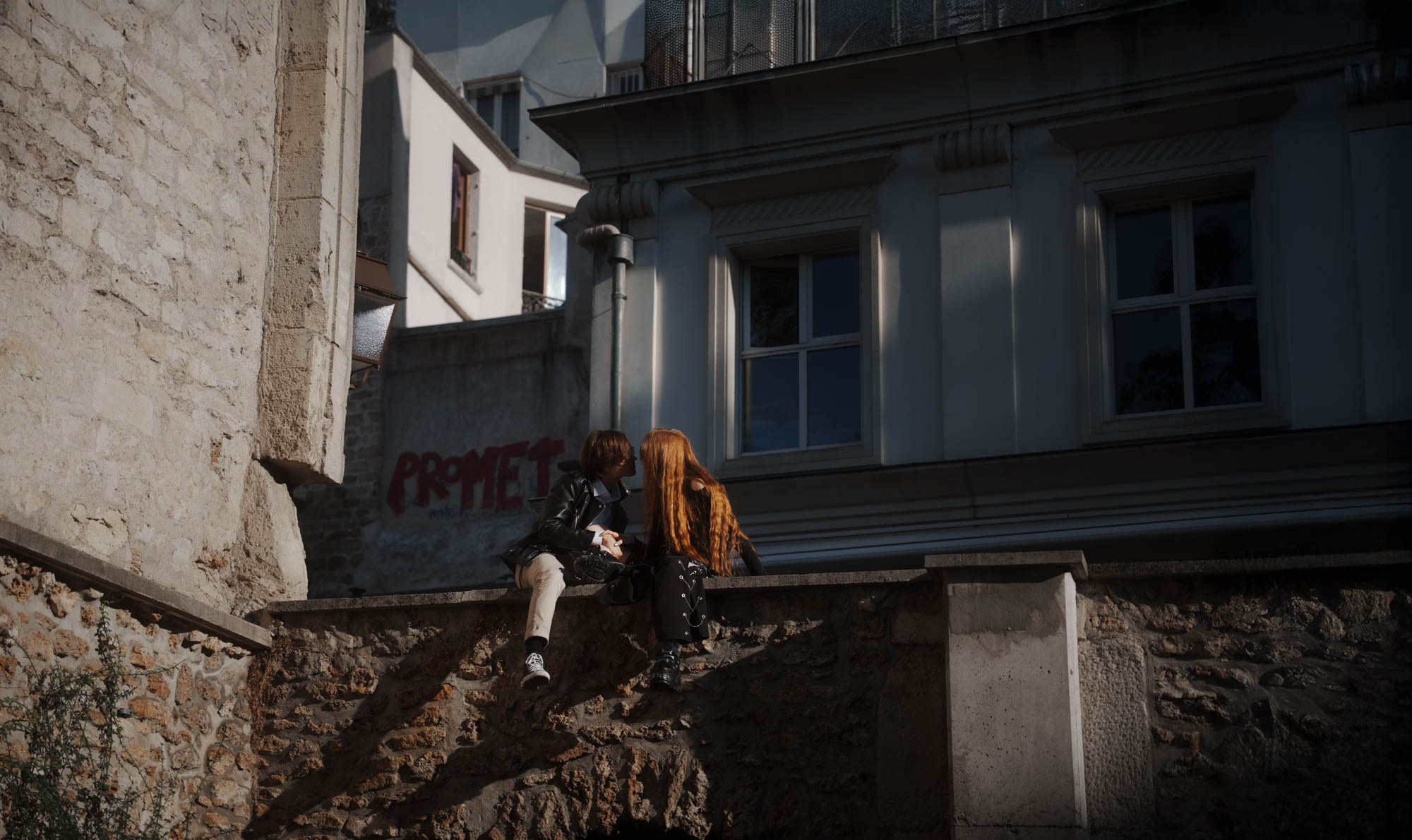 Montmartre Couple Photoshoot in Paris. Paris photographer — Polina Osipova