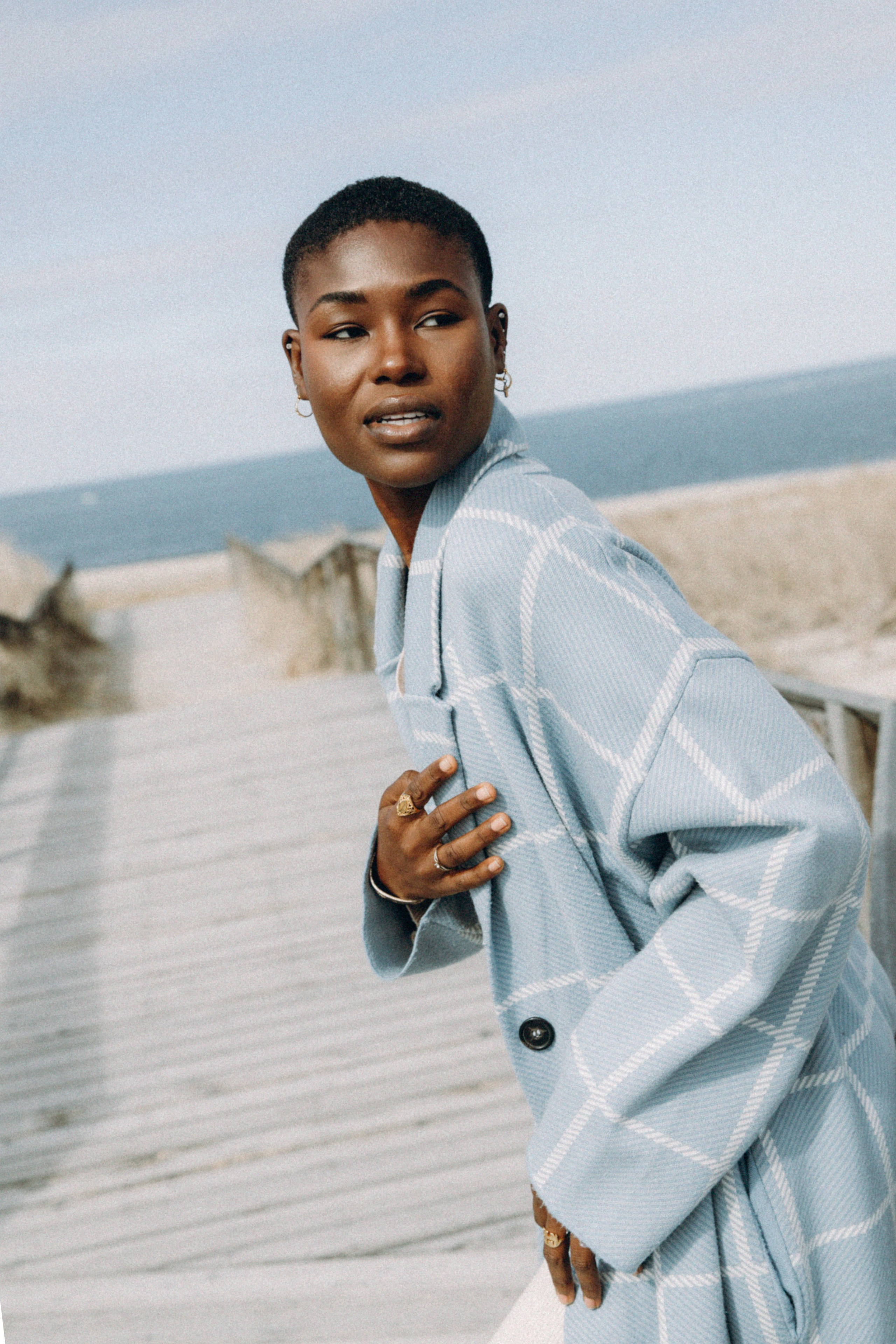 Editorial Portrait Session at Crane Beach, MA