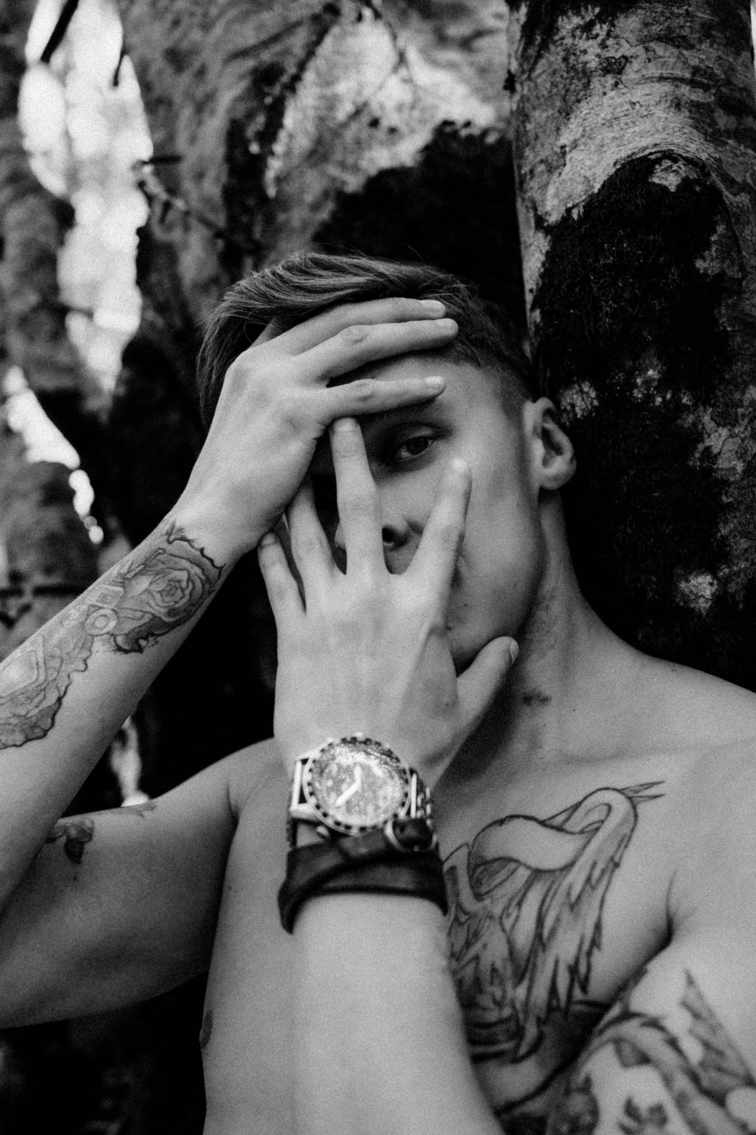 Nikita lost in the forest. Creative photographer in Madrid Anna Dvorianskaia