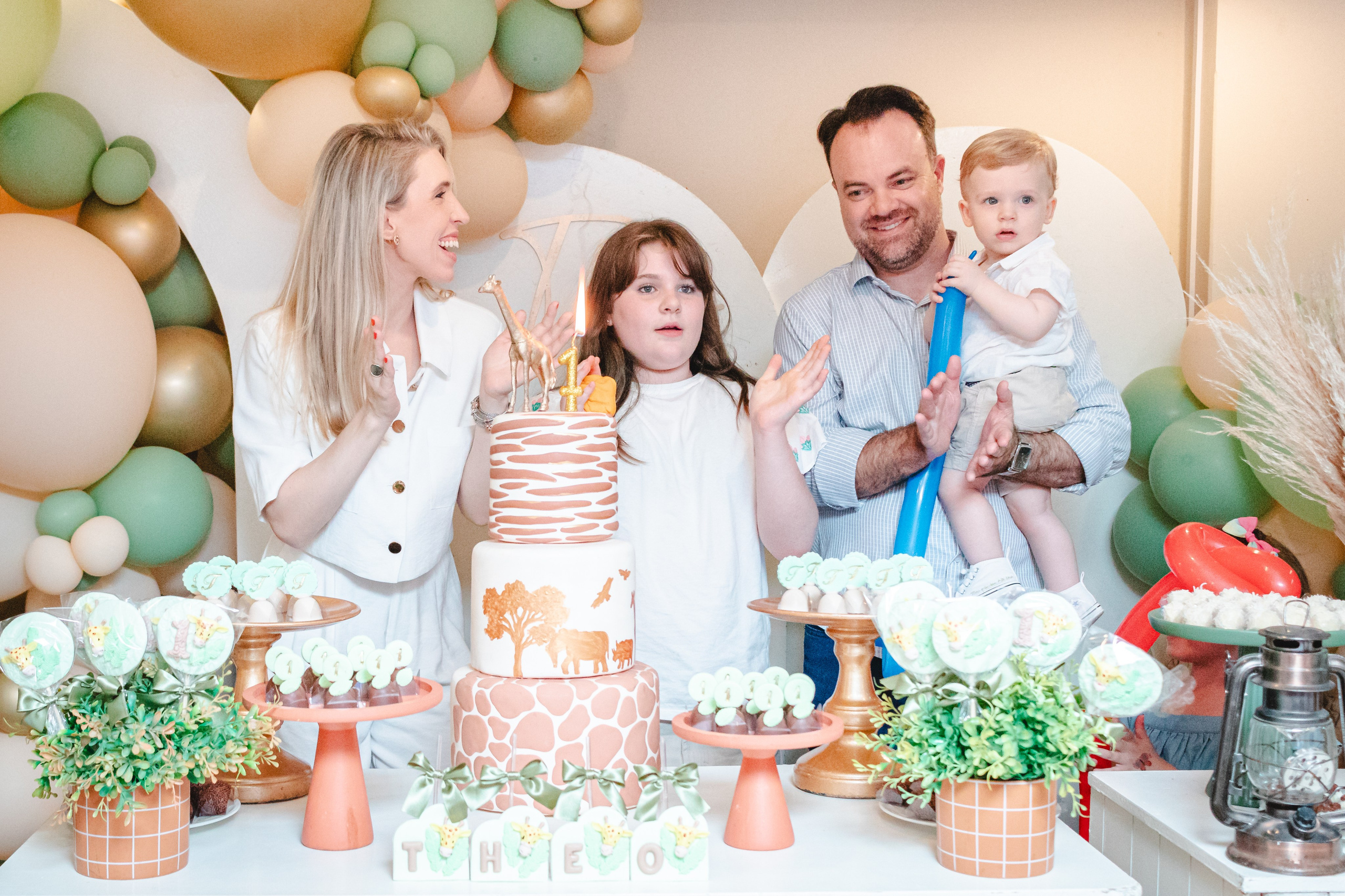 Theo — Aniversário 1 ano. Principal