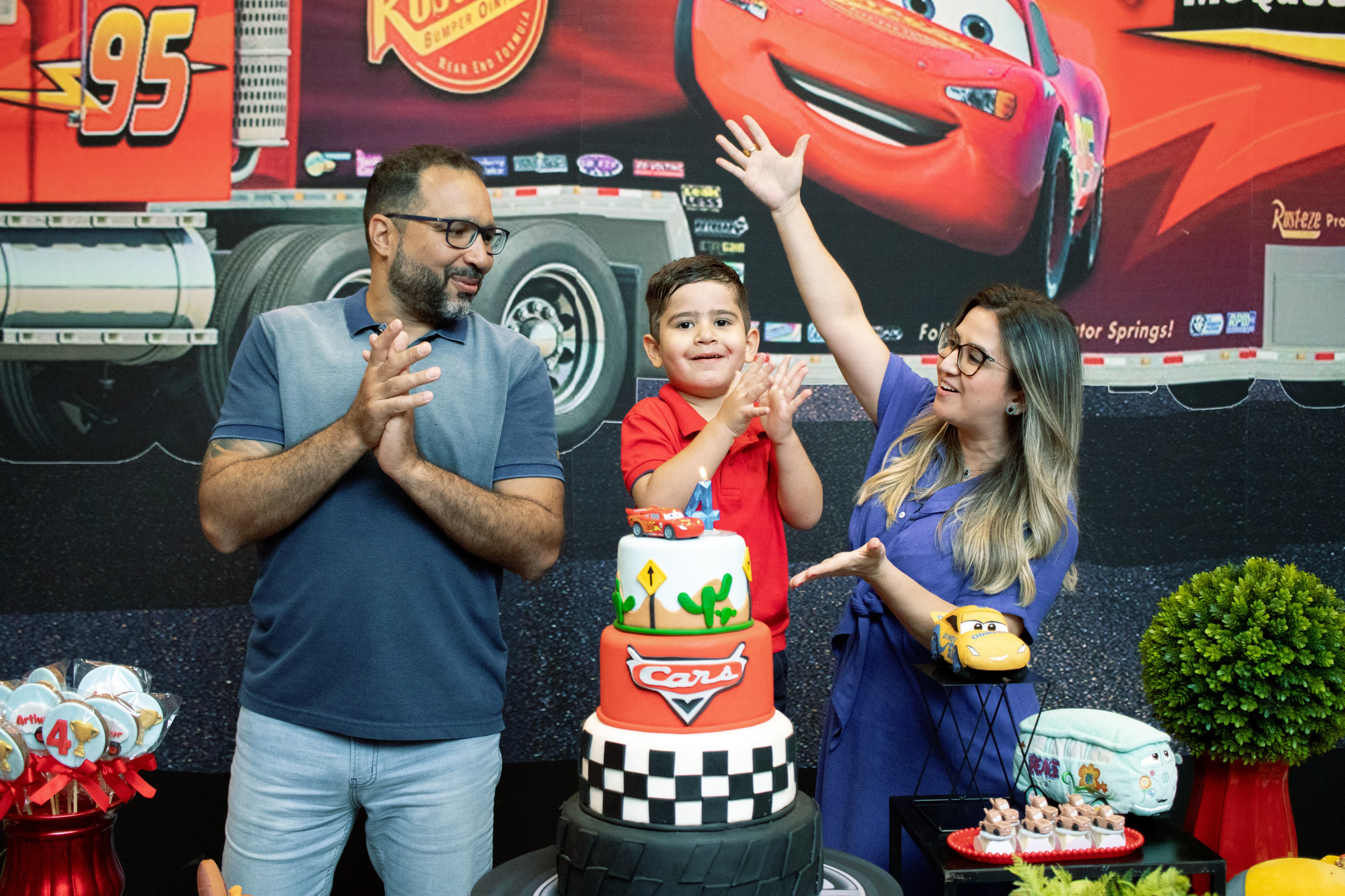 Arthur — Aniversário 4 anos. Principal