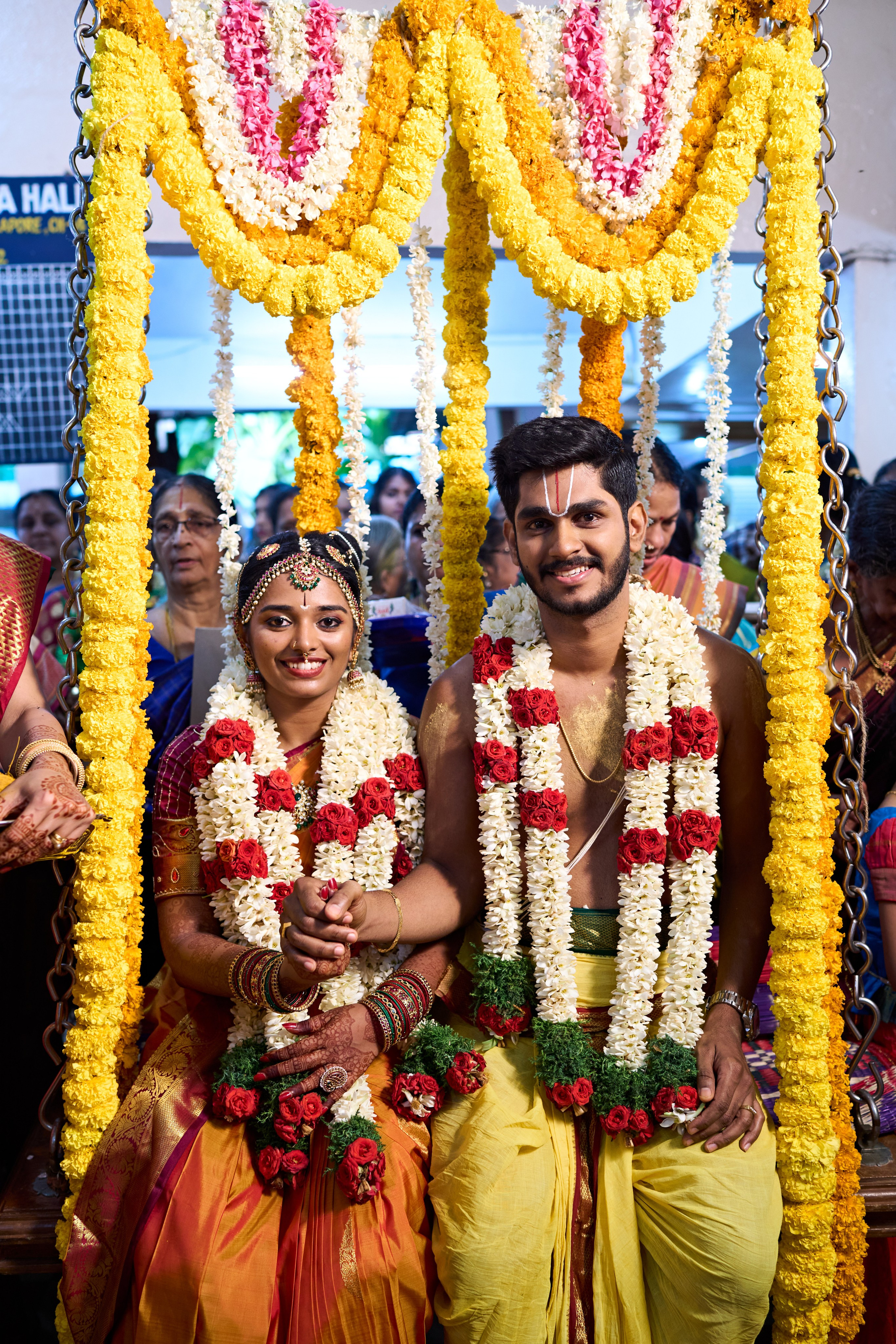 Ananya & Srihari. Menu