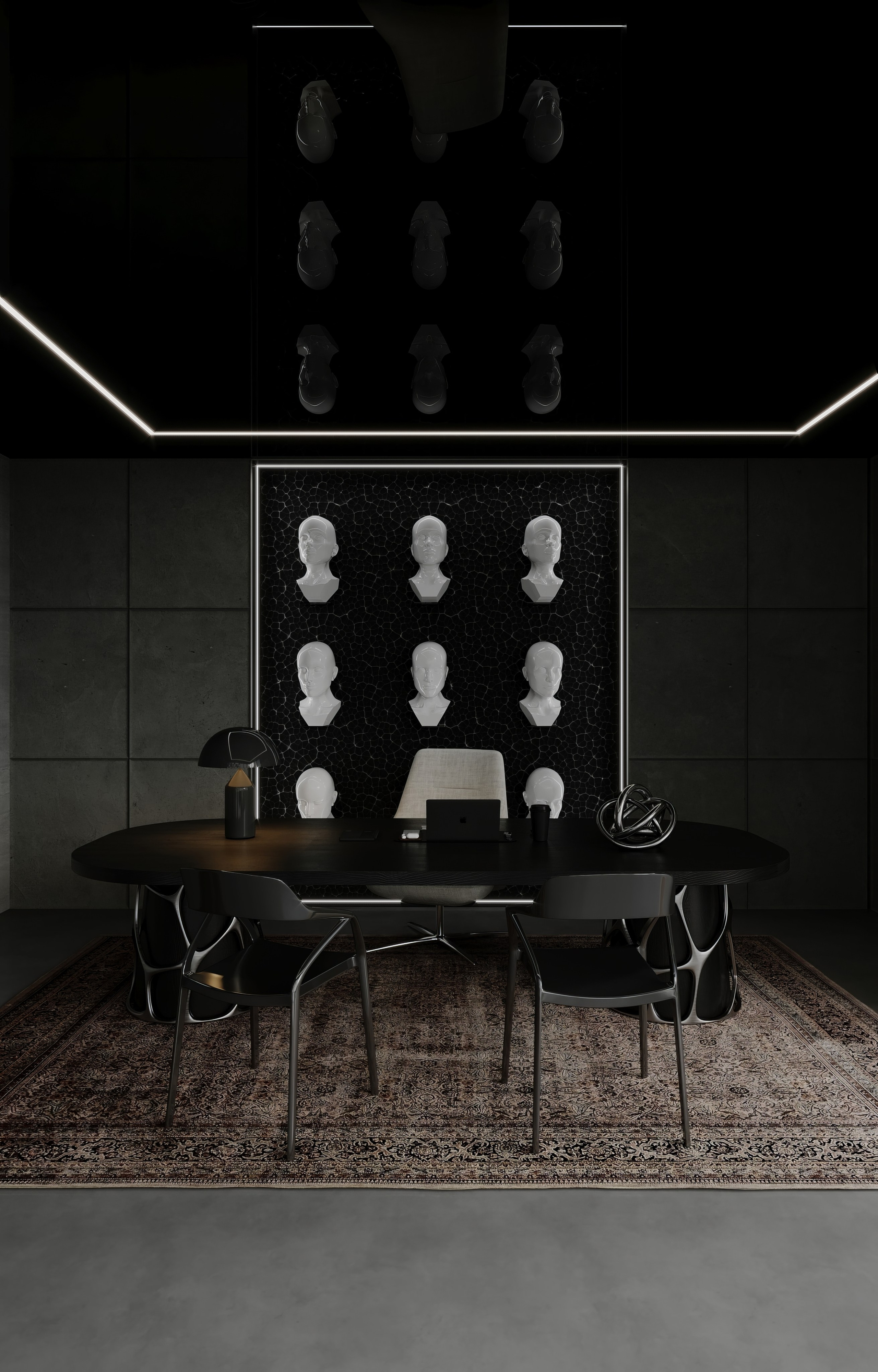 AS [Office design concept]. Anastasia Sorochin| 3d Visualization