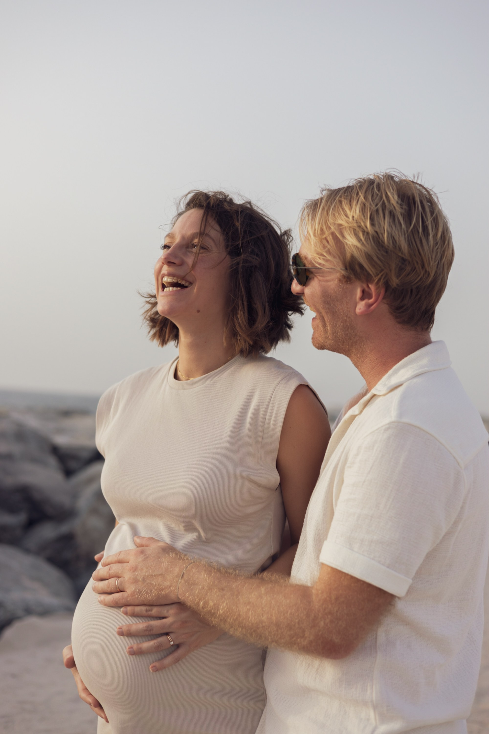 Maternity Session — Beach. Family Photographer in Dubai