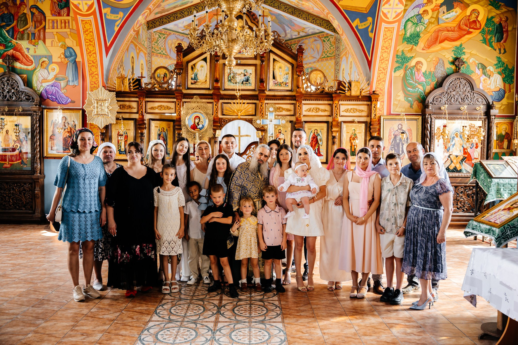 Botezul Miriam. Fotograf Cătălina Munteanu