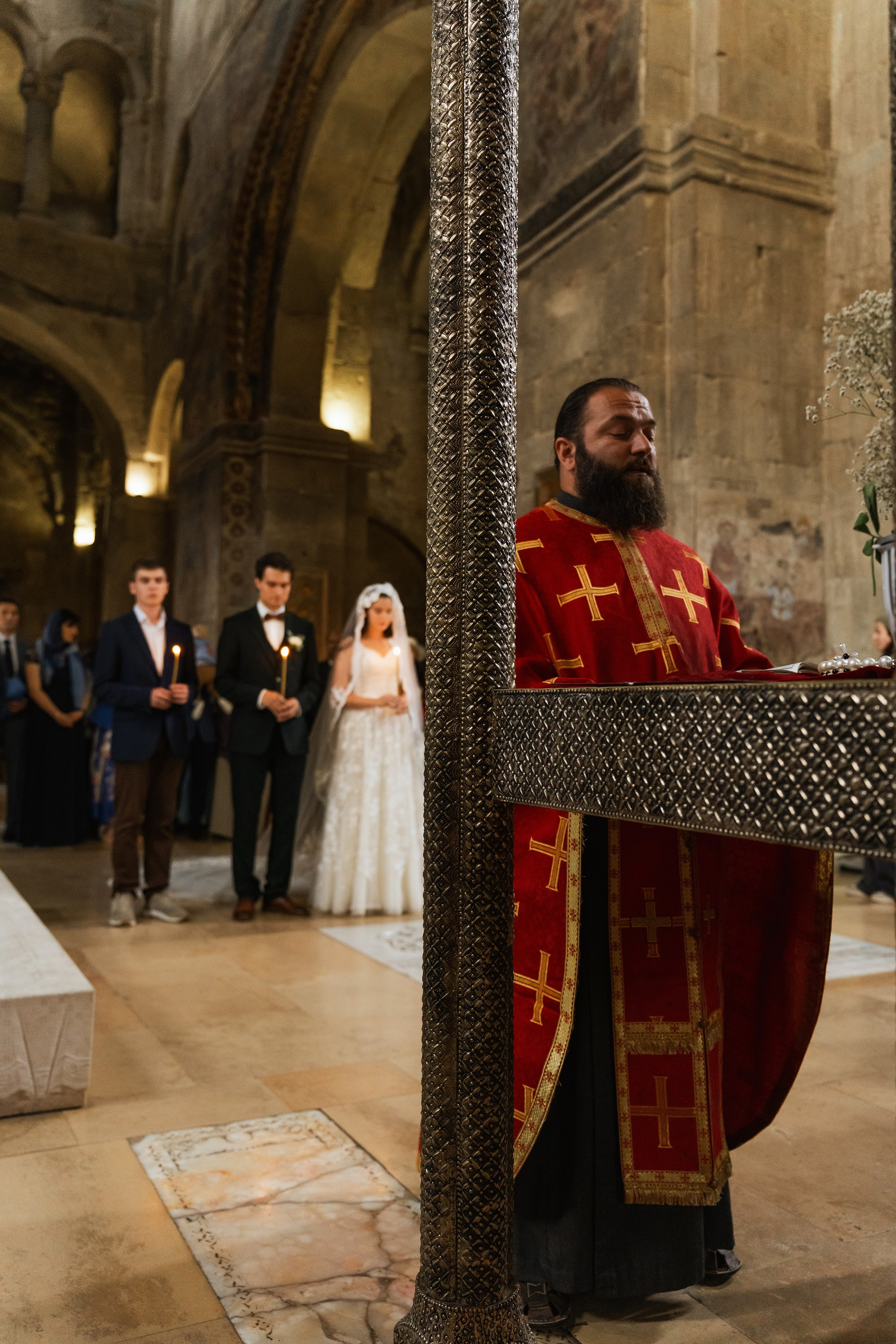 Church wedding in Mtskheta. Wedding Photographers and Film Maker in Georgia, Armenia Maks Kovalenko and Lara Tatosyan