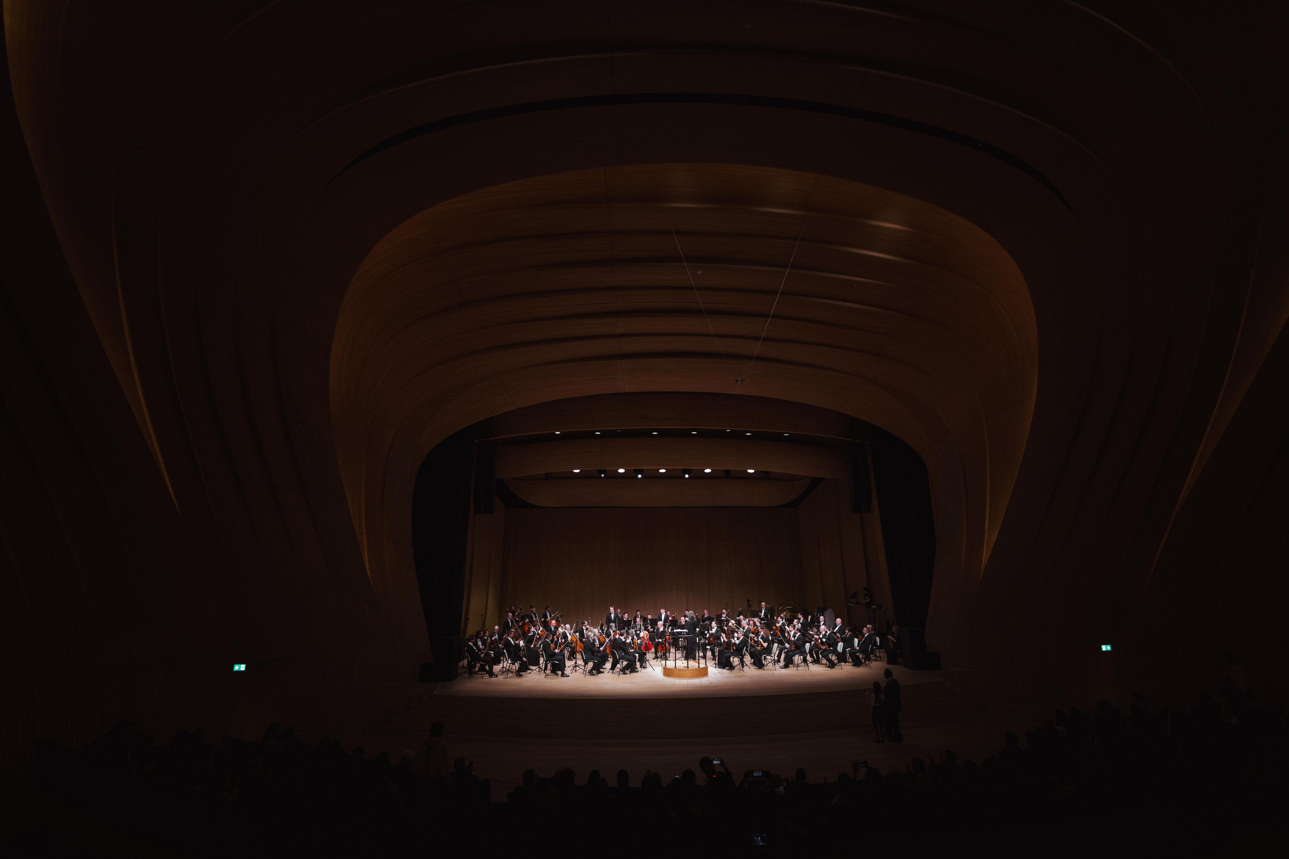 The Tchaikovsky Academic Grand Symphony Orchestra in Baku. Wedding&Event photographer Ismail Rzayev in Baku
