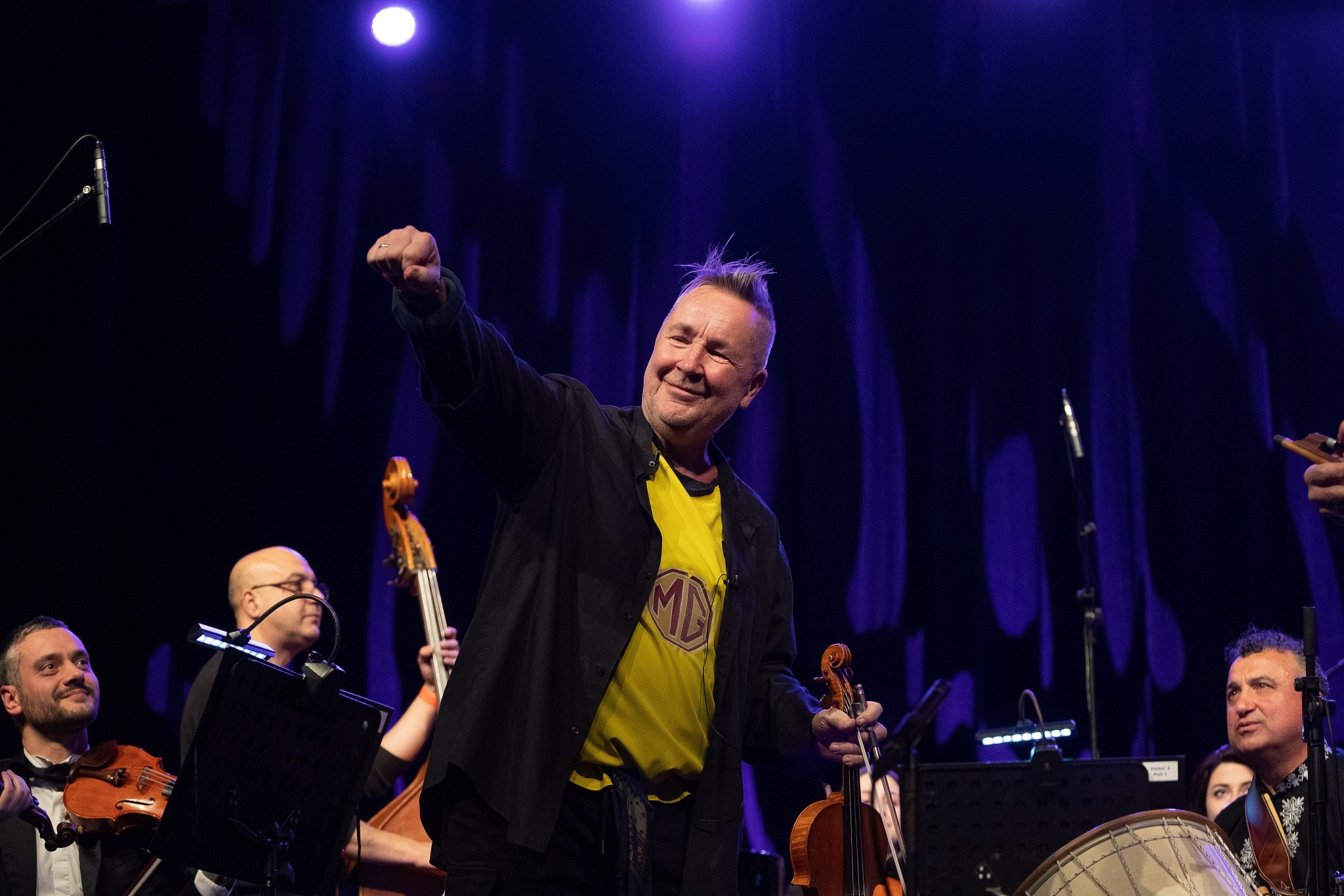 Найджъл Кенеди и Георги Андреев — репетиция и концерт в София, 13.02.2025. Александър Сандев - website