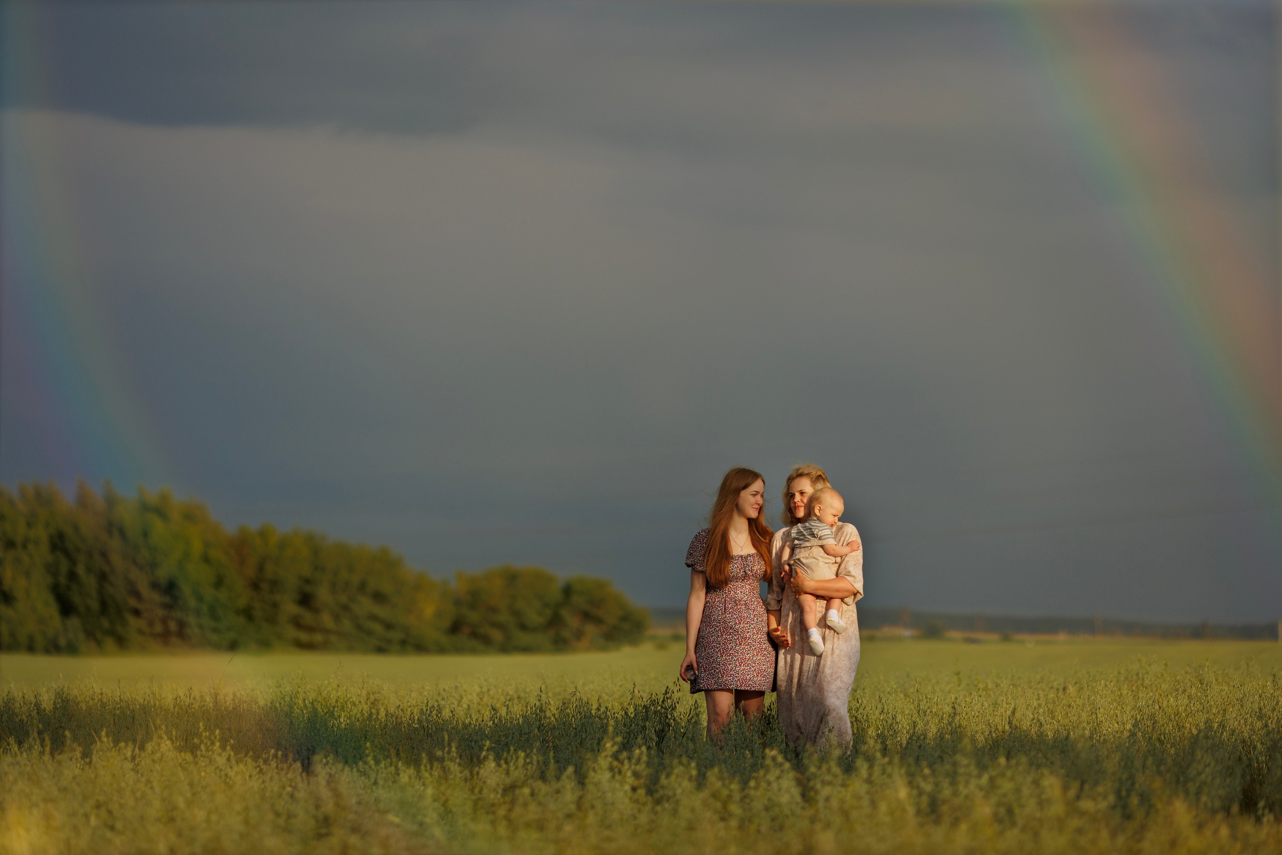 После летнего дождя. Семейный и детский фотограф в Вильнюсе Светлана Наумова