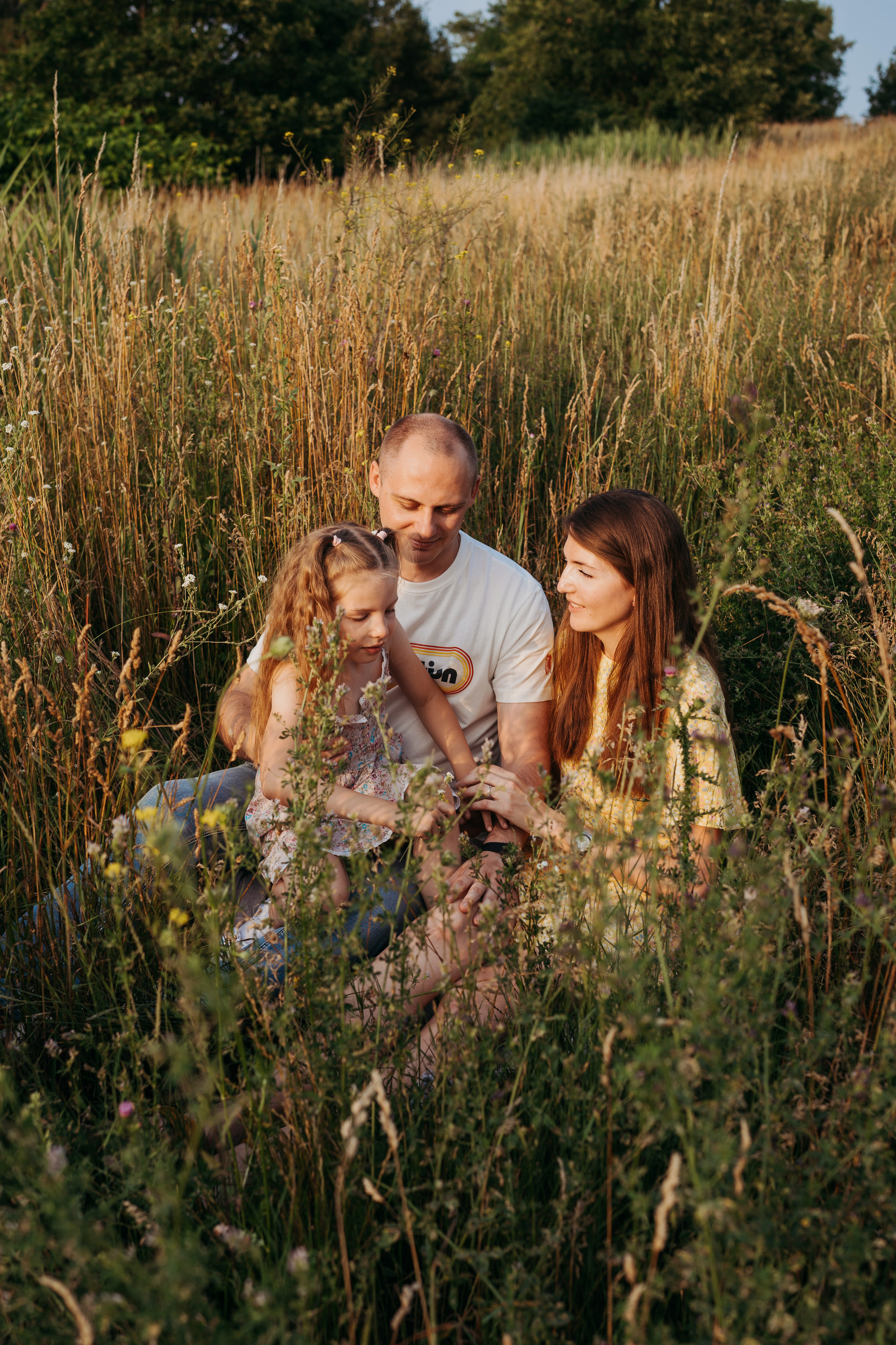 Анна, Стас и Маша (5 лет). Фотограф новорожденных и детей первого года Евгения Михалькевич