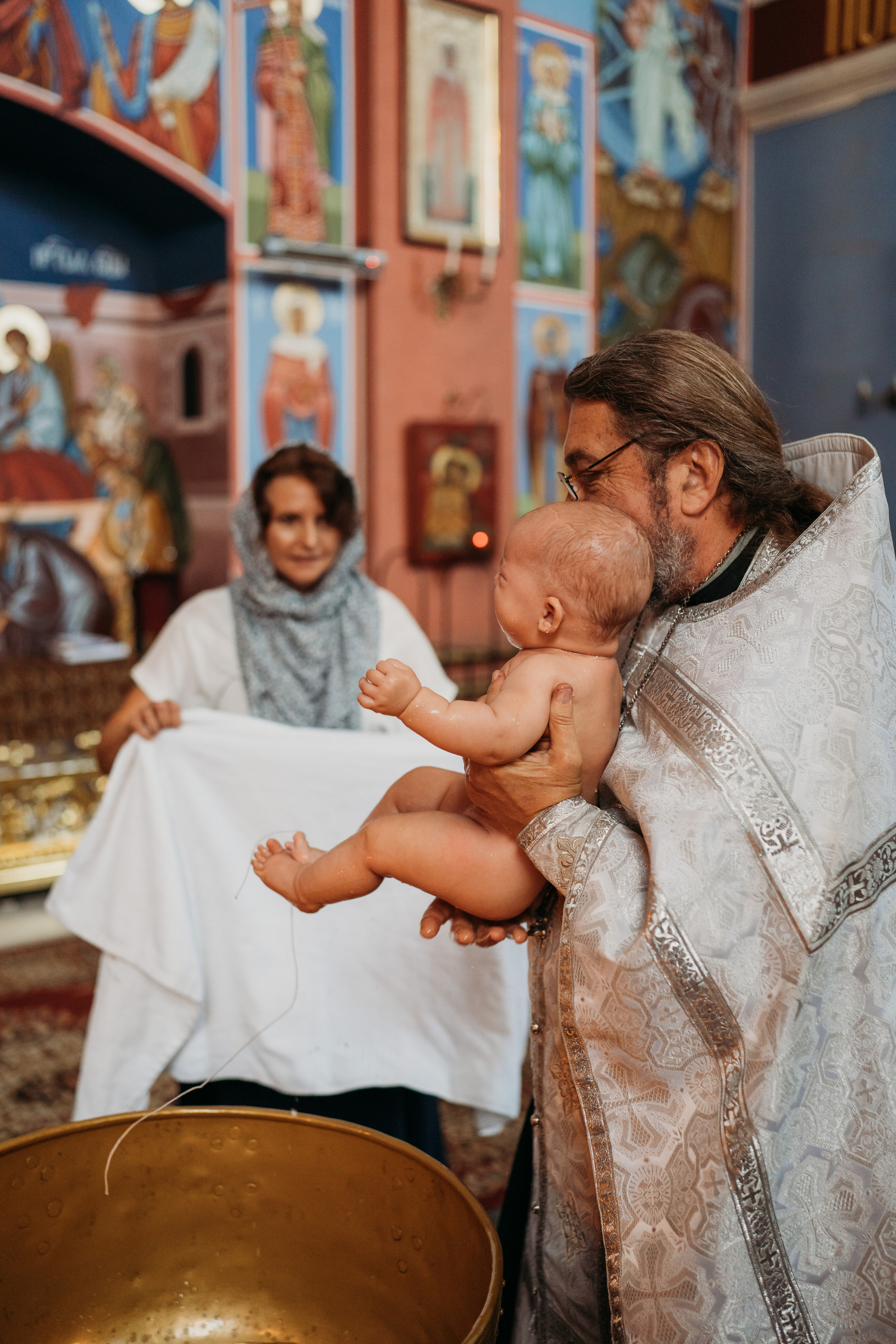 Таинство Крещения Елизаветы. Фотограф новорожденных и детей первого года Евгения Михалькевич